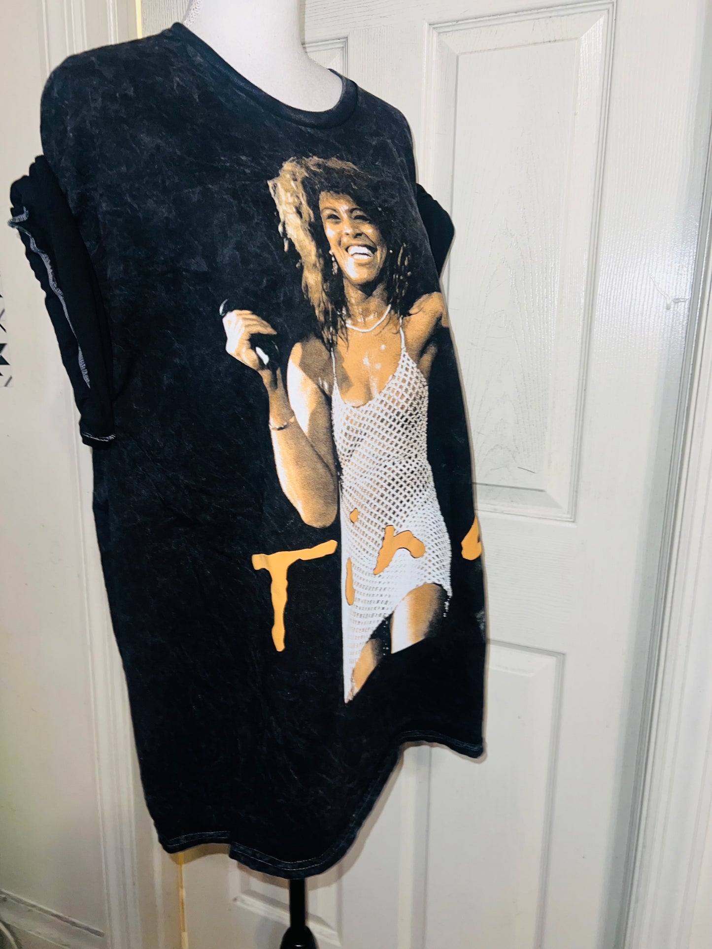 Tina Turner Oversized Distressed Tee
