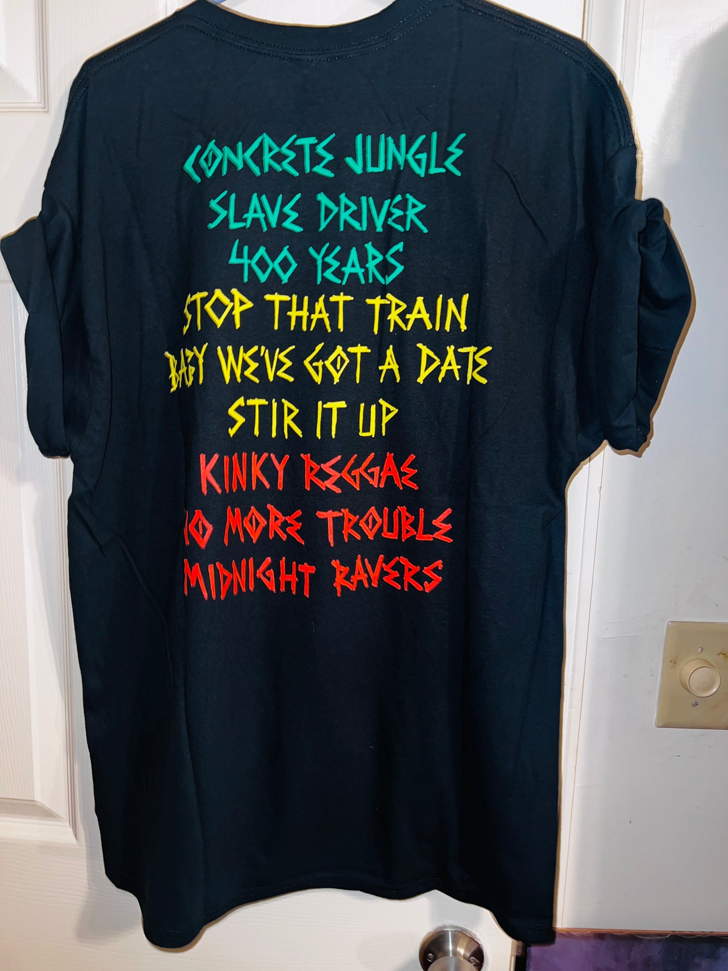 Bob Marley Double Sided Oversized Tee