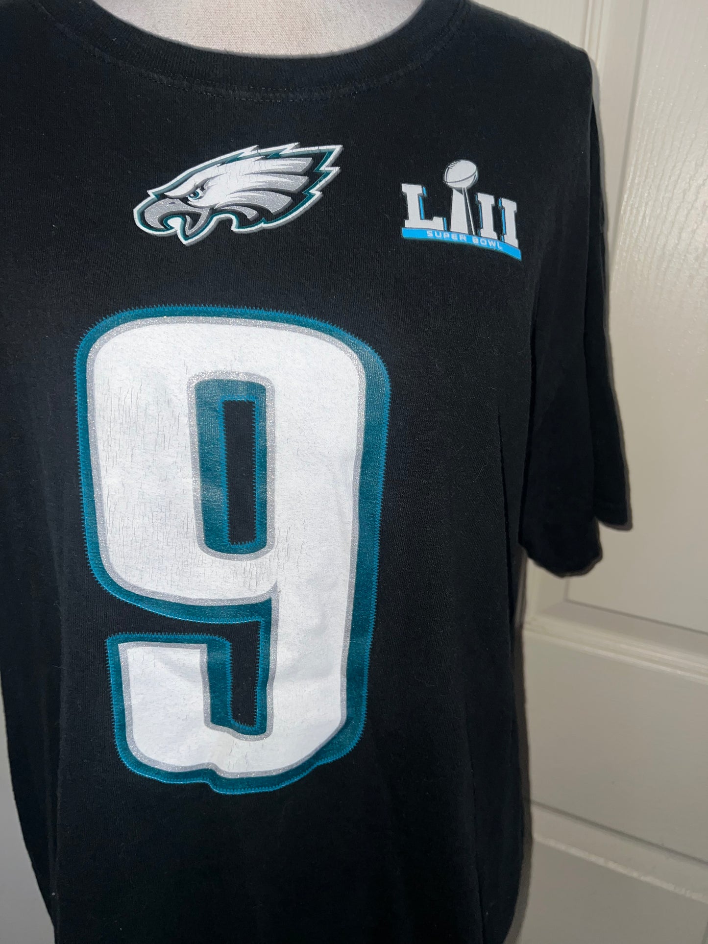 Philadelphia Eagles Nick Foles Super Bowl Distressed Tee