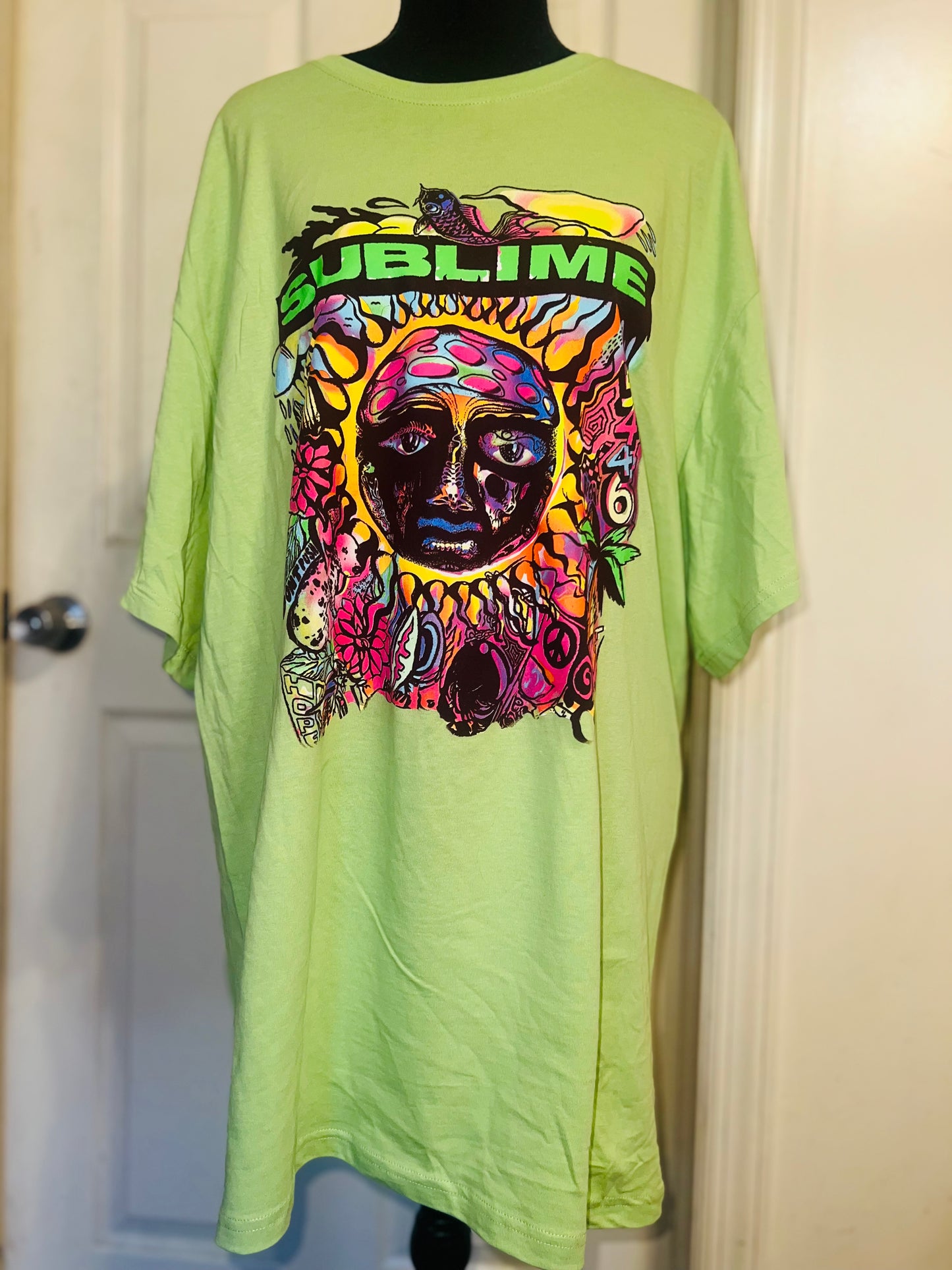 Sublime Oversized Distressed Tee