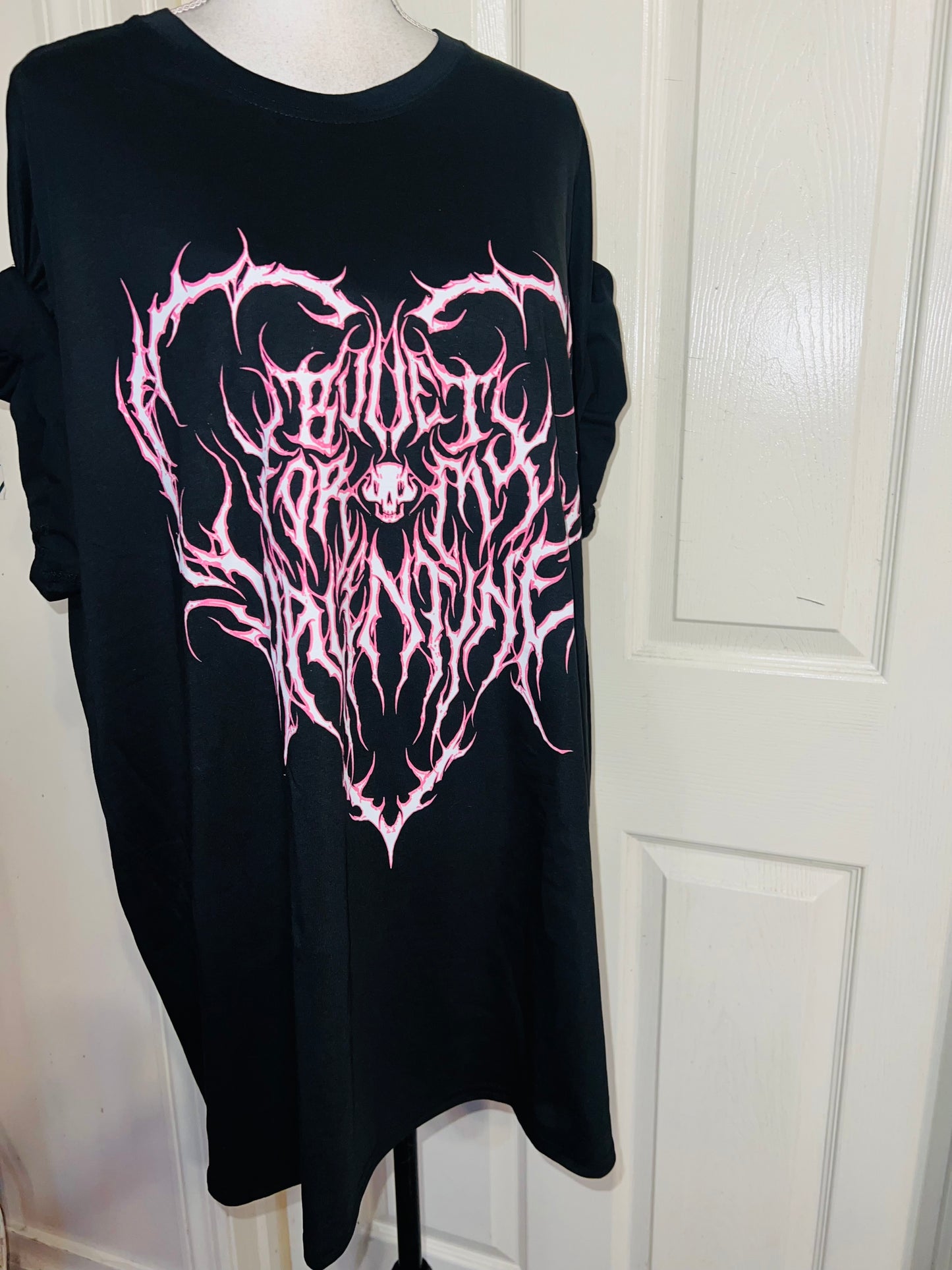 Bullet for my Valentine Oversized Distressed Tee