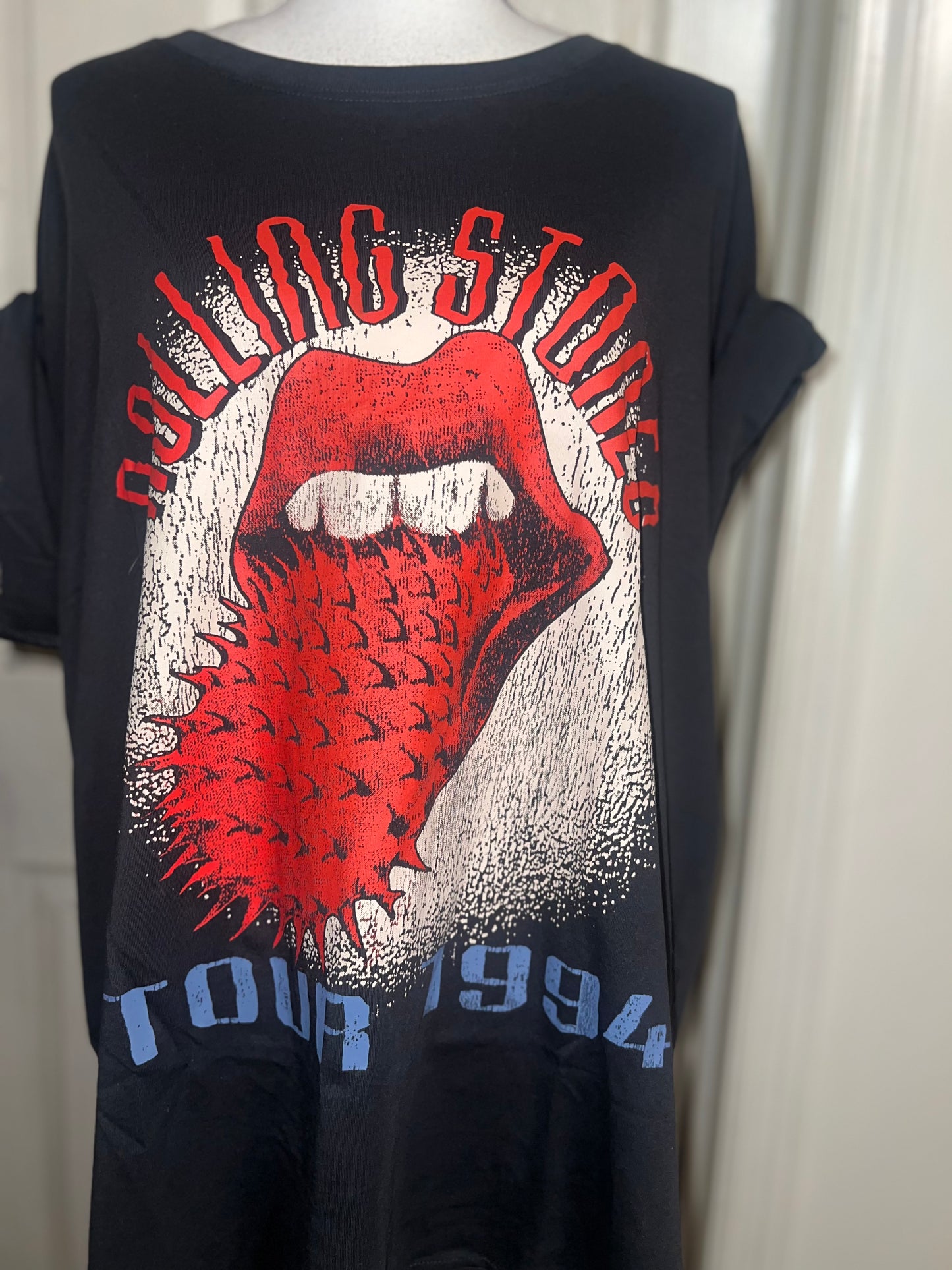 Rolling Stones Oversized Distressed Tee