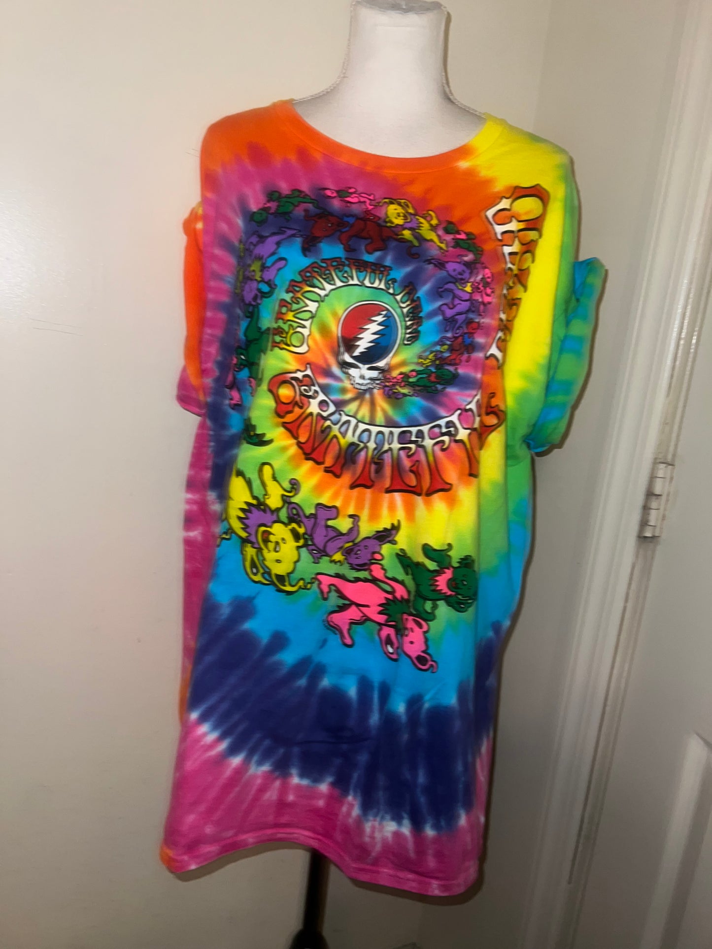 Grateful Dead Oversized Distressed Tee