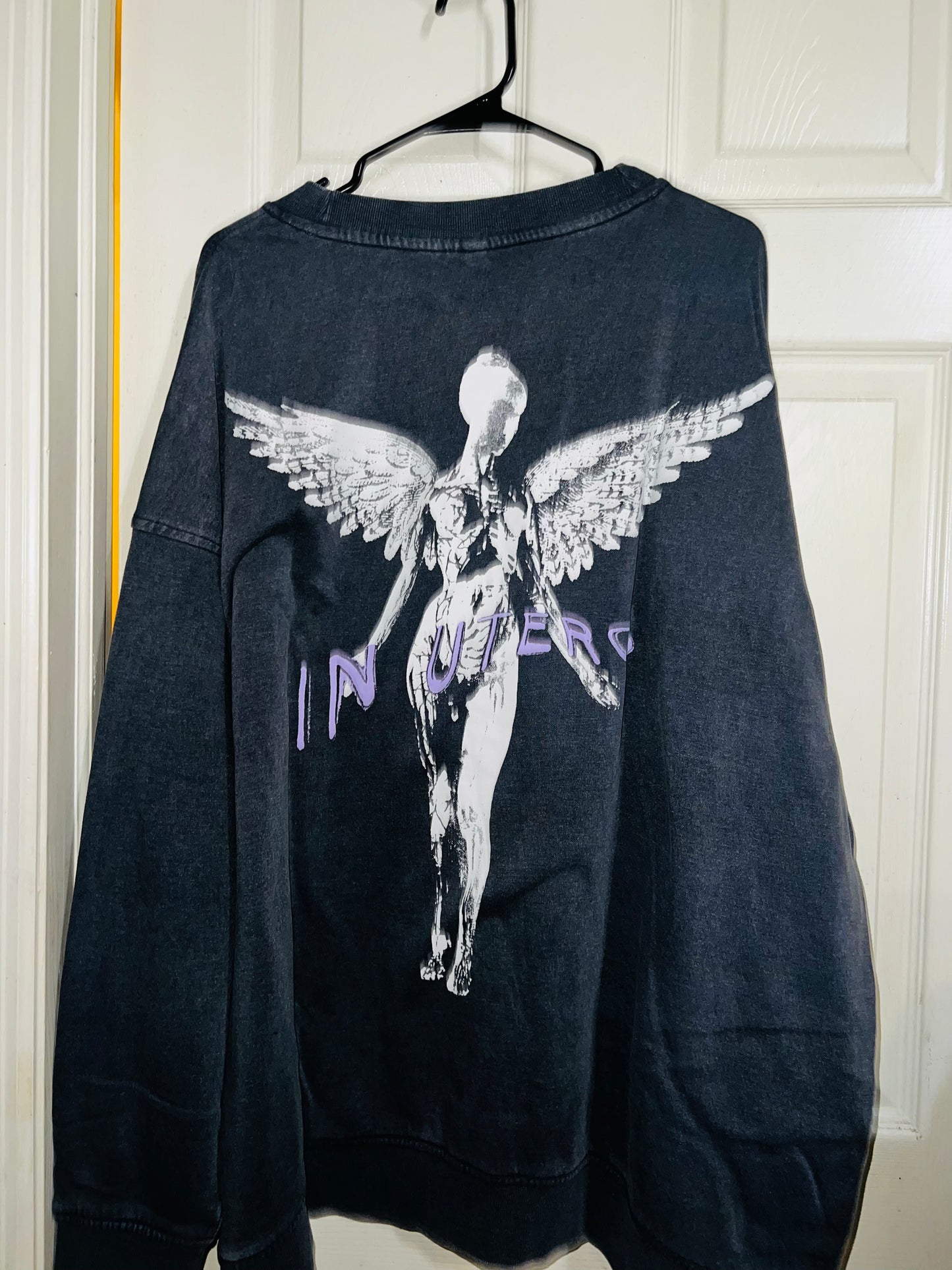 Nirvana Oversized Double Sided Sweatshirt