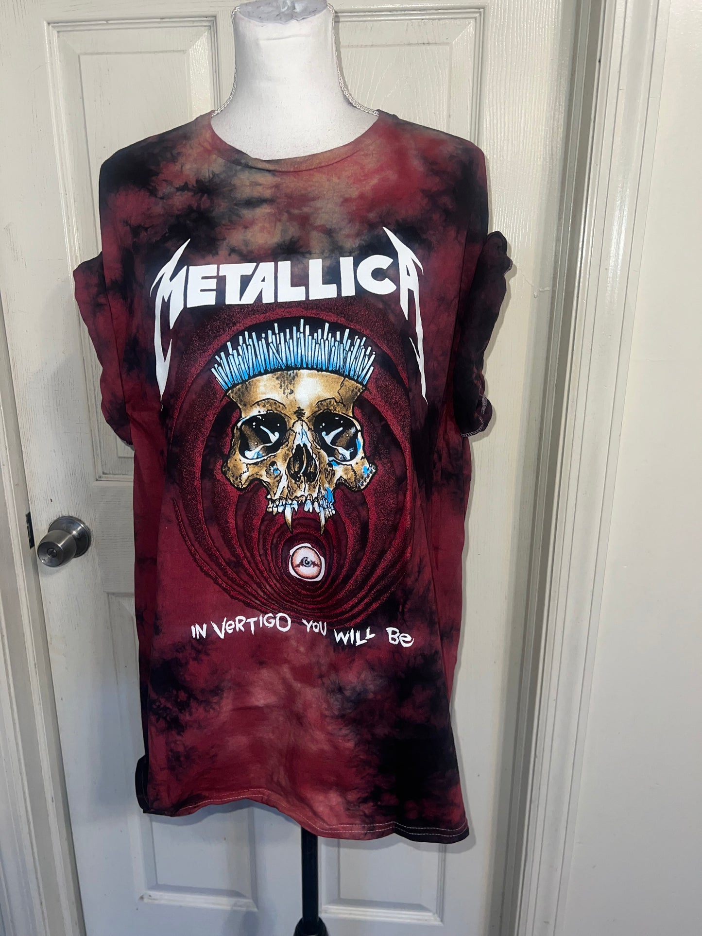 Metallica Oversized Distressed Tee