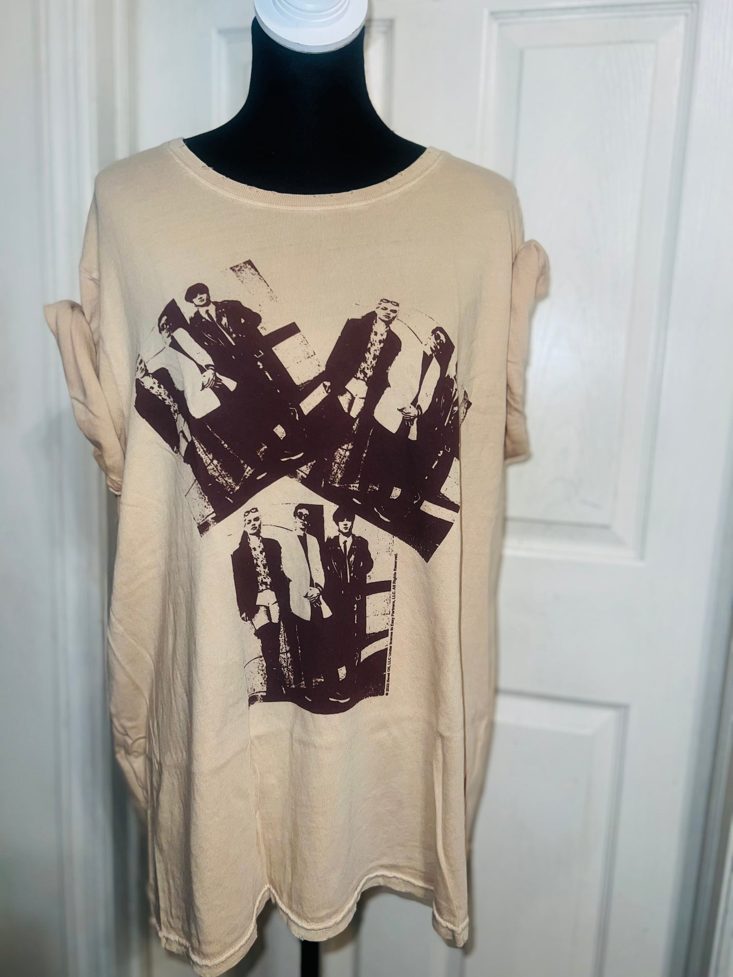 Blondie Double Sided Oversized Distressed Tee