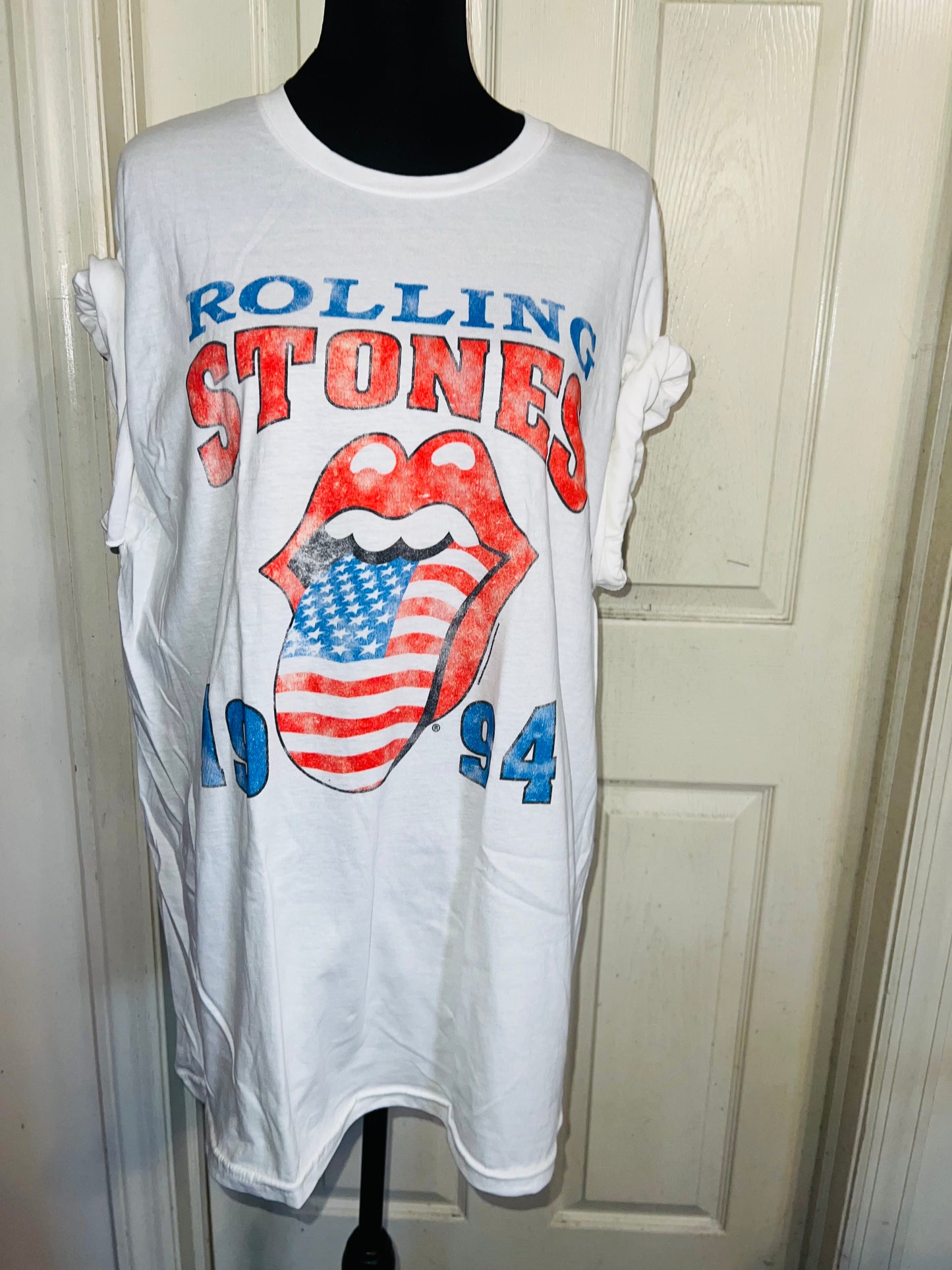 The Rolling Stones Oversized Distressed Tee