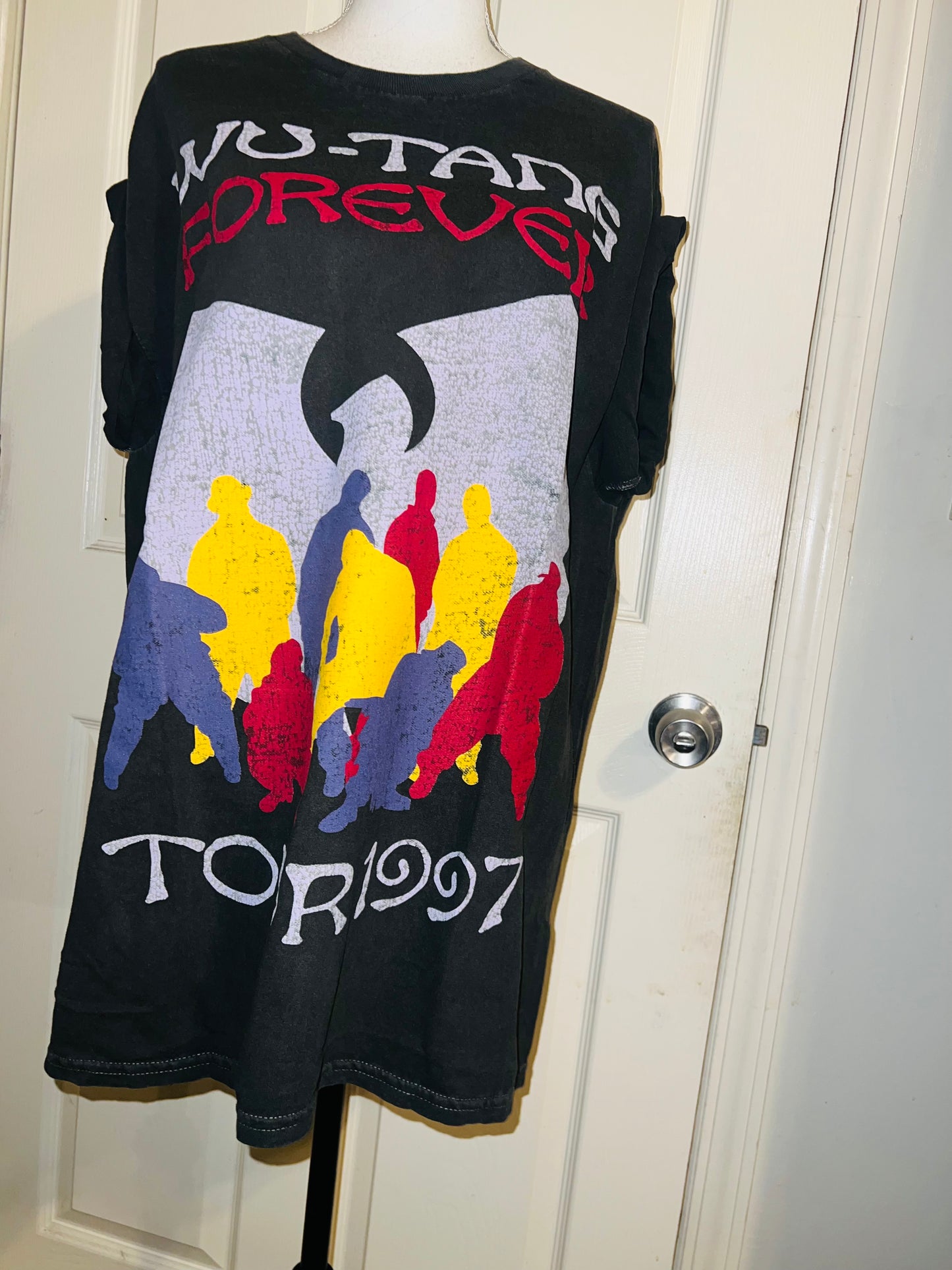 Wu-Tang Clan Oversized Distressed Tee