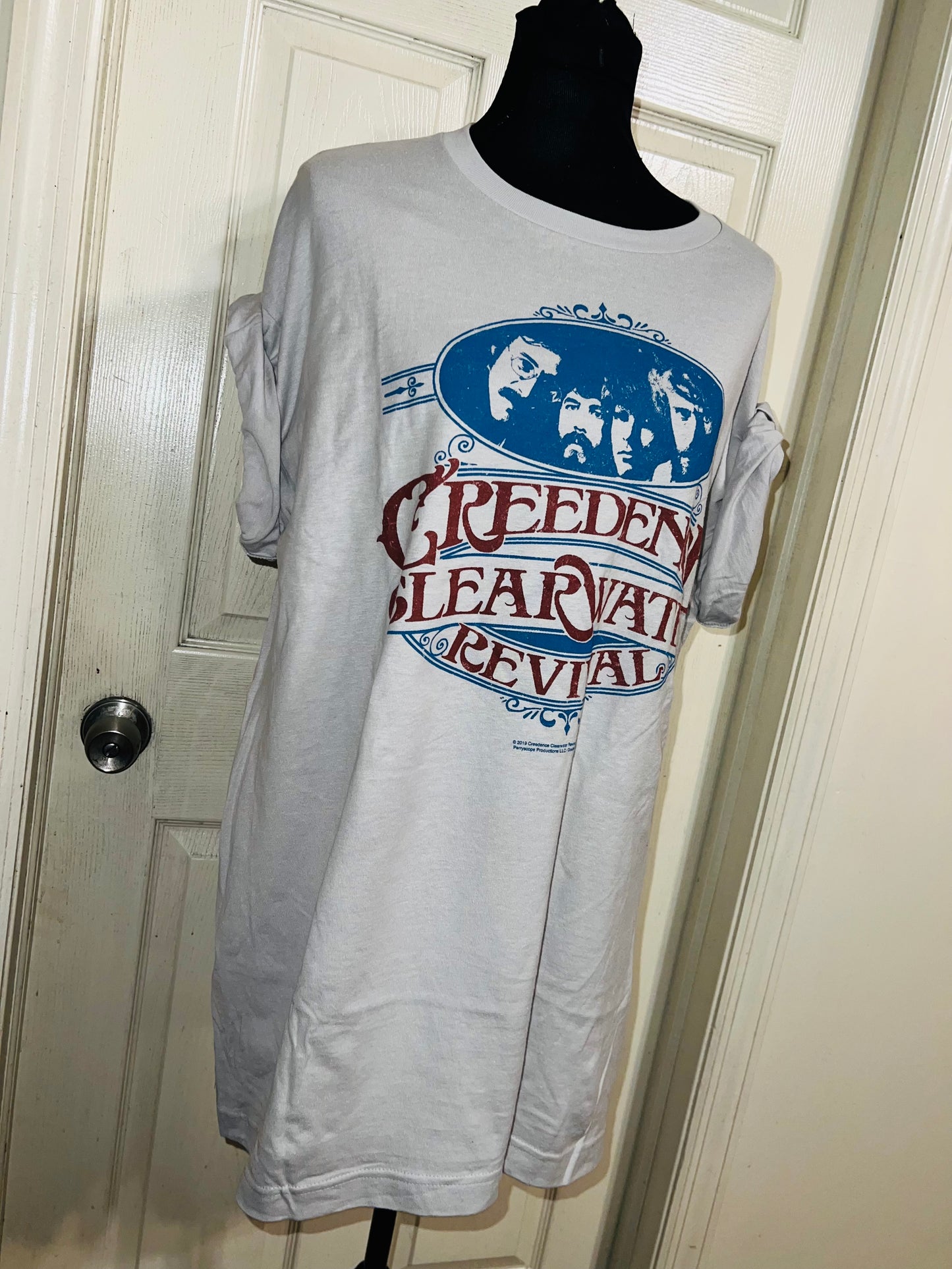 Creedence Clearwater Revival Oversized Distressed Tee