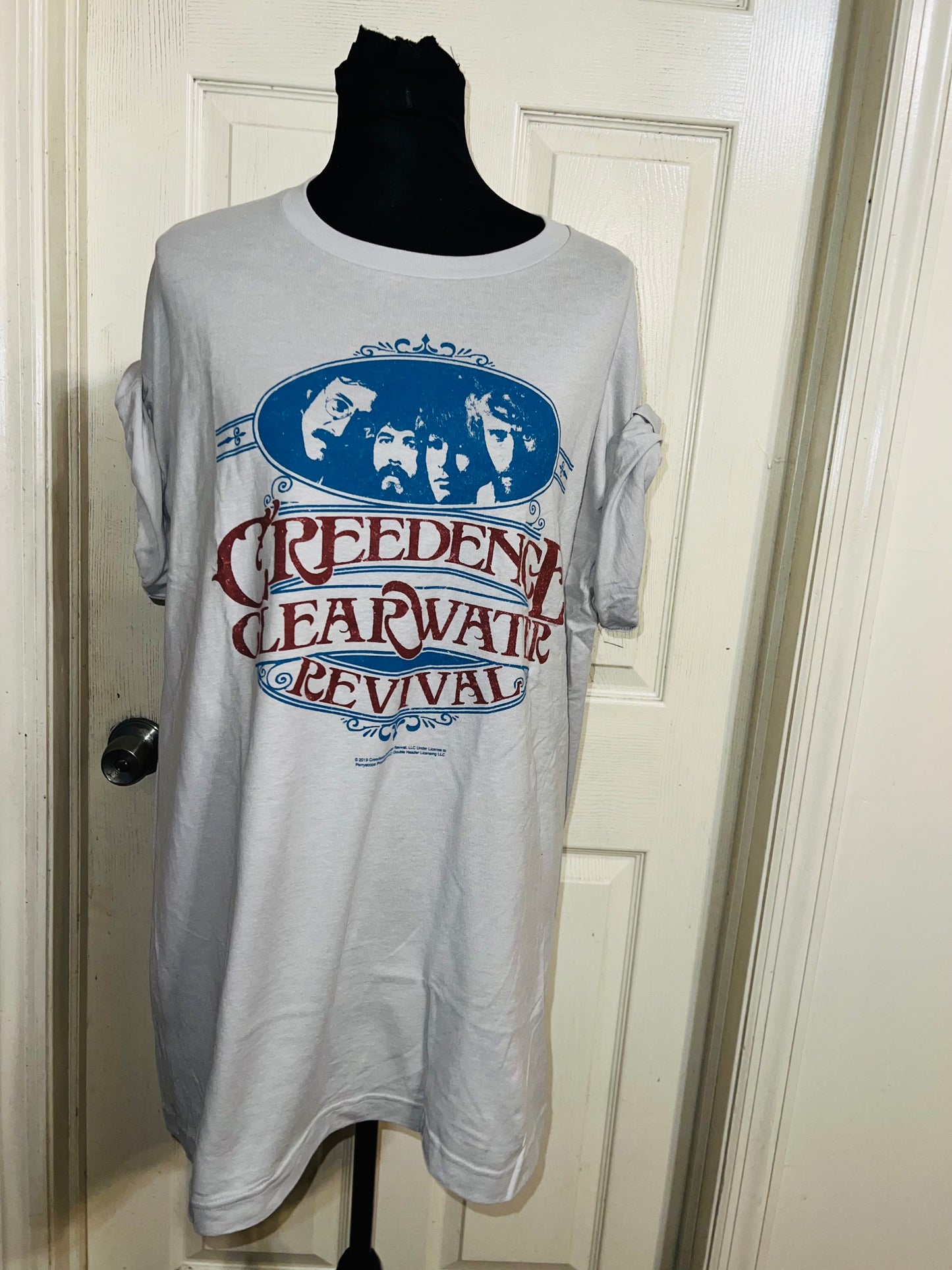 Creedence Clearwater Revival Oversized Distressed Tee
