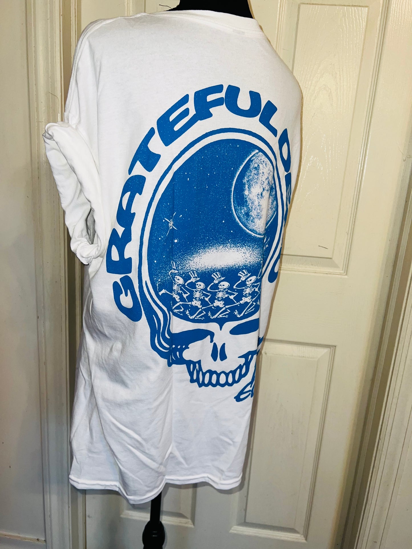 Grateful Dead Double Sided Oversized Distressed Tee
