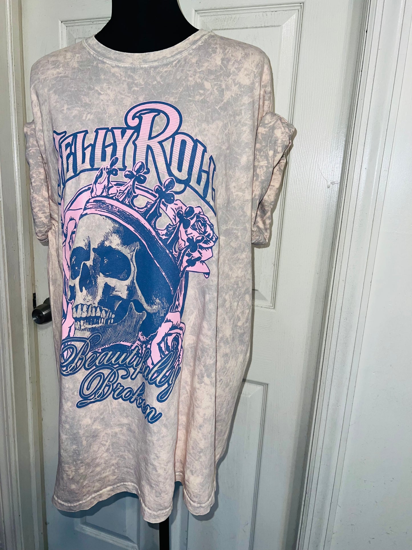 Jelly Roll Oversized Distressed Tee