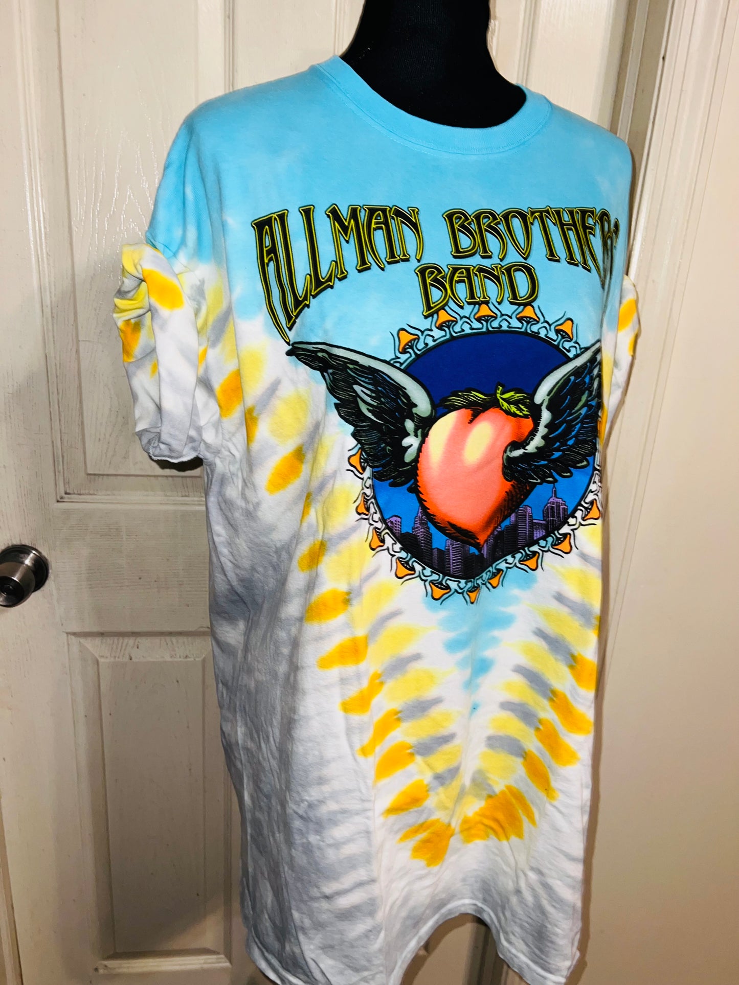 The Allman Brothers Band Double Sided Distressed Tee