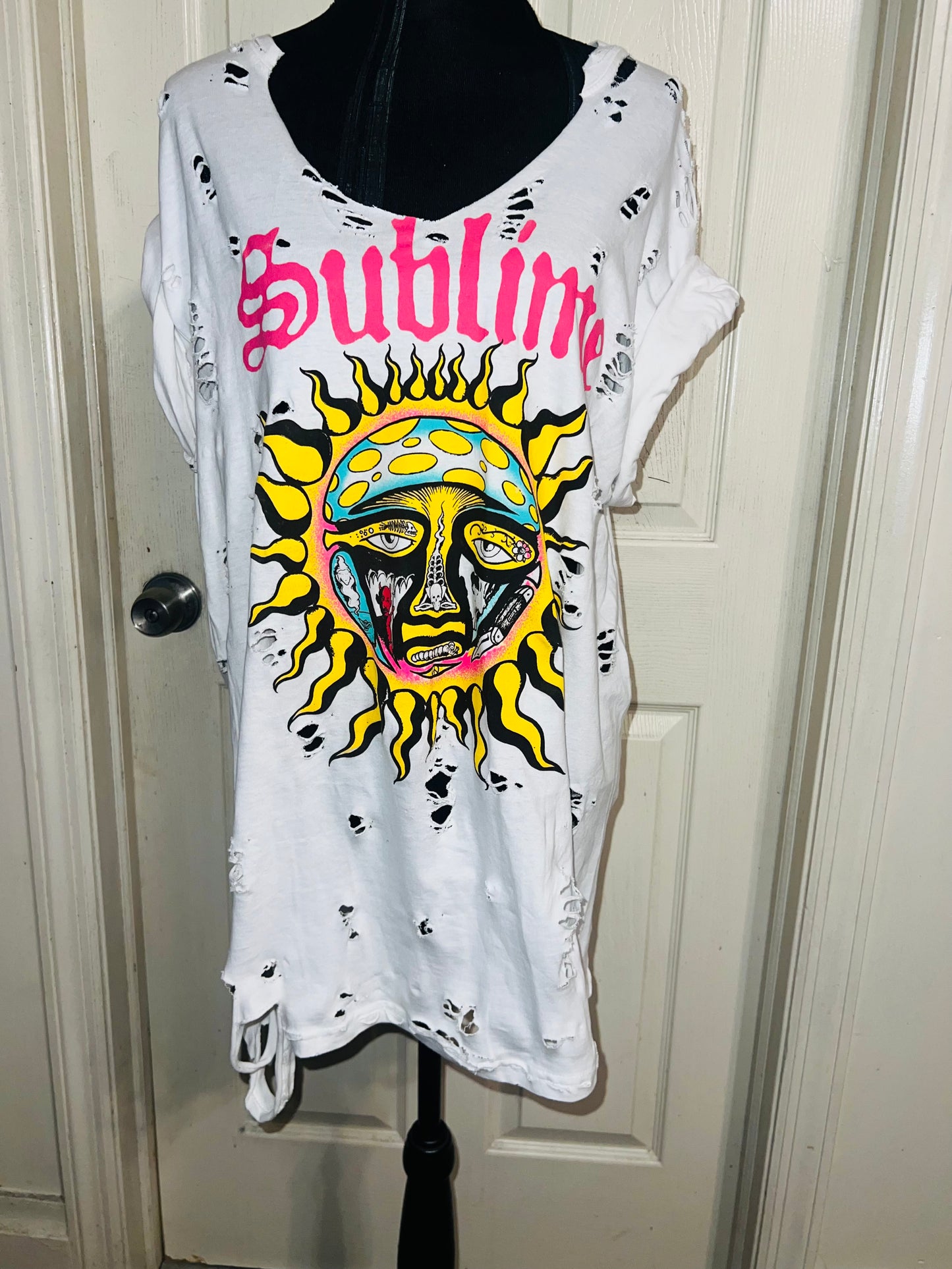 Sublime Oversized Distressed Tee