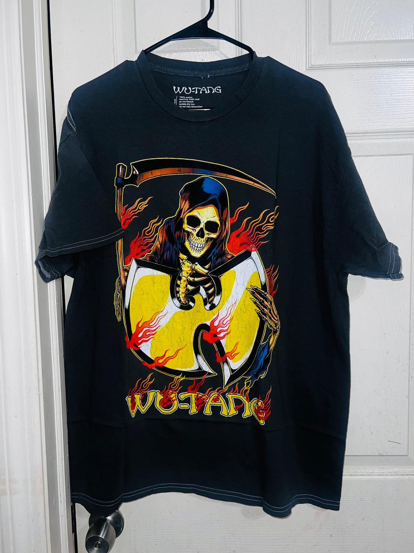 Wu-Tang Oversized Distressed Tee