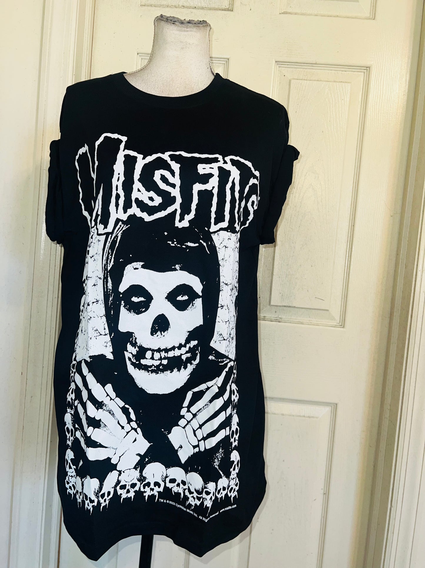 The Misfits Oversized Distressed Tee
