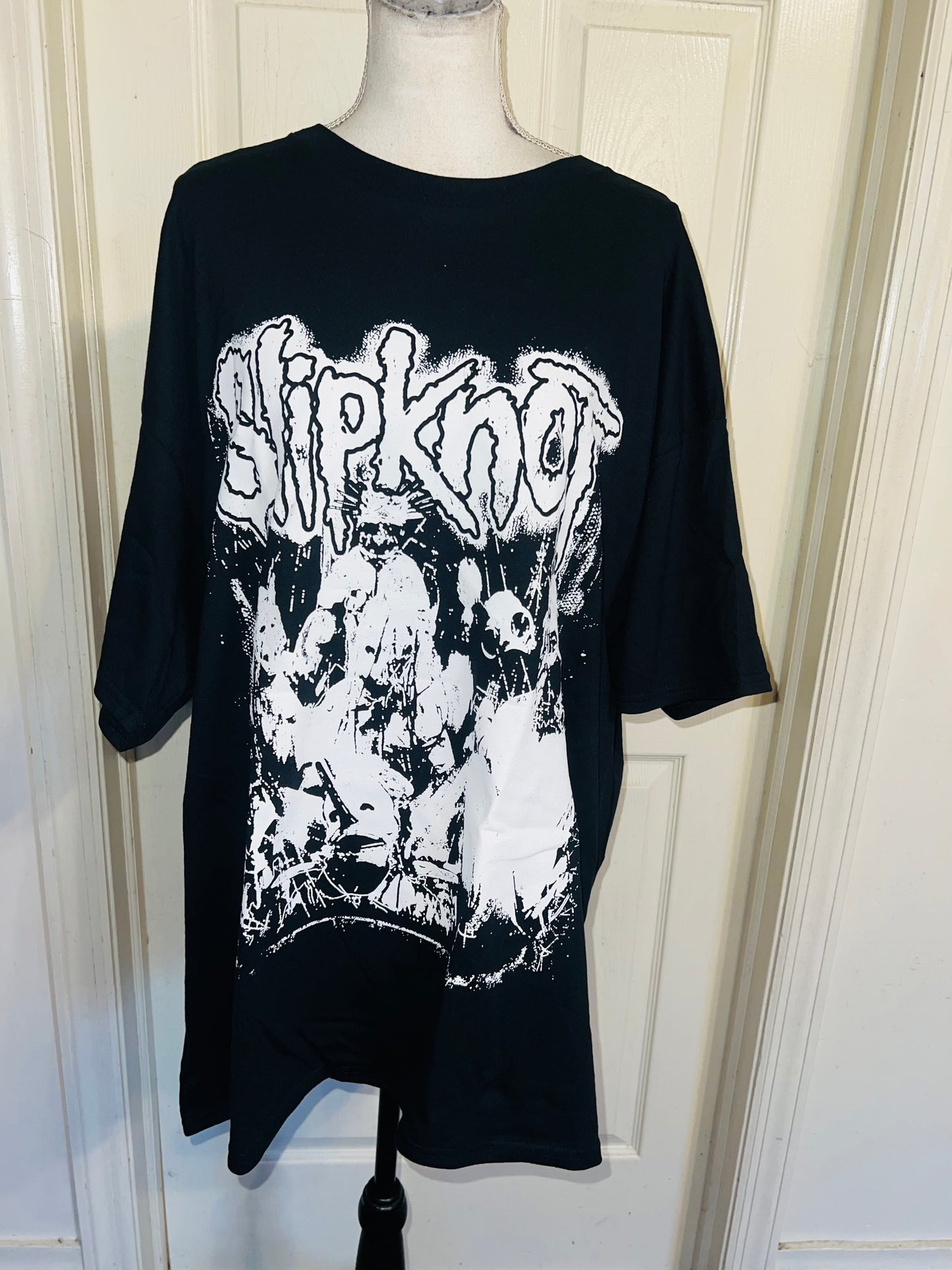 Slipknot Double Sided Oversized Distressed Tee
