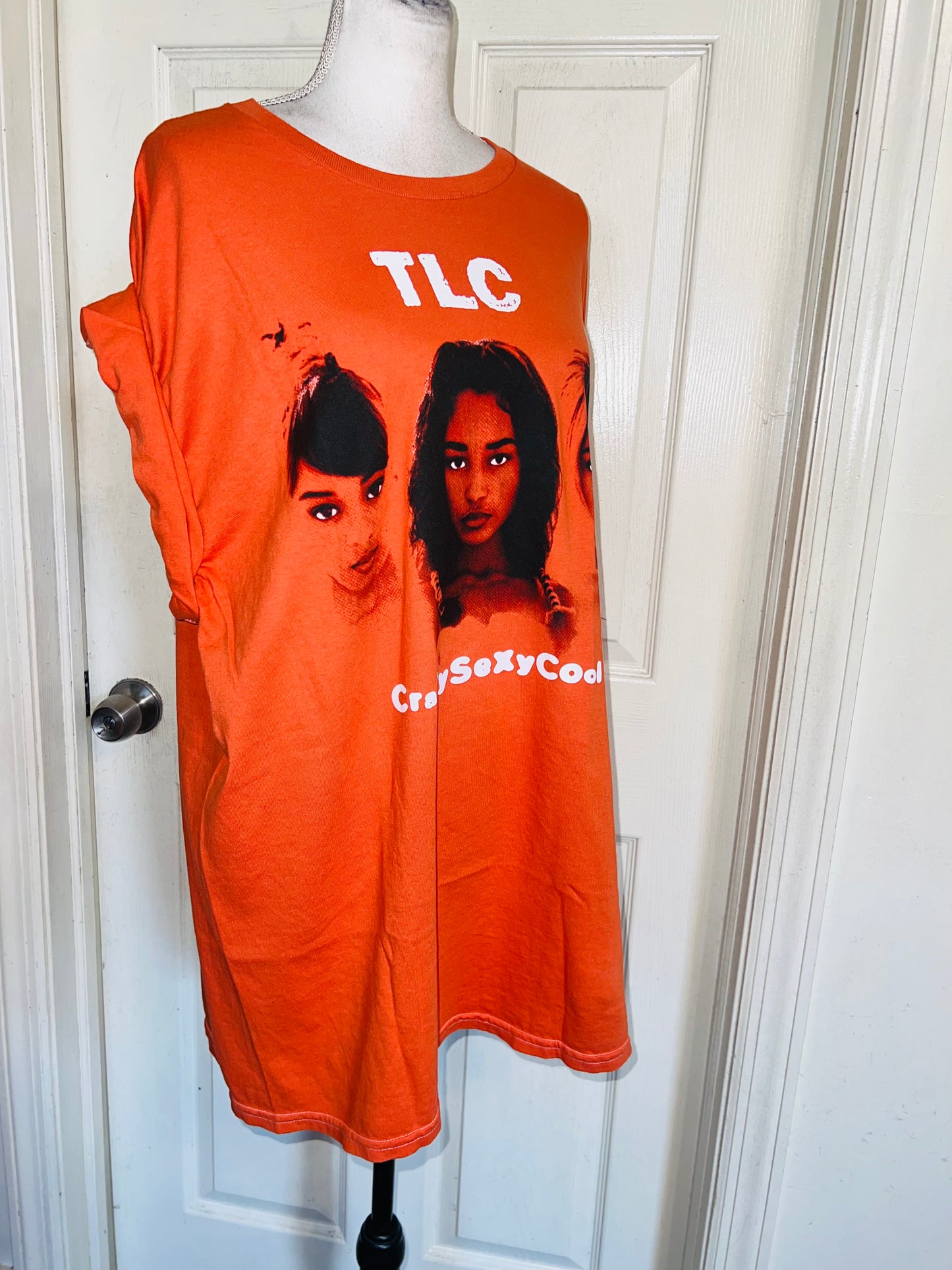 TLC Oversized Distressed Tee