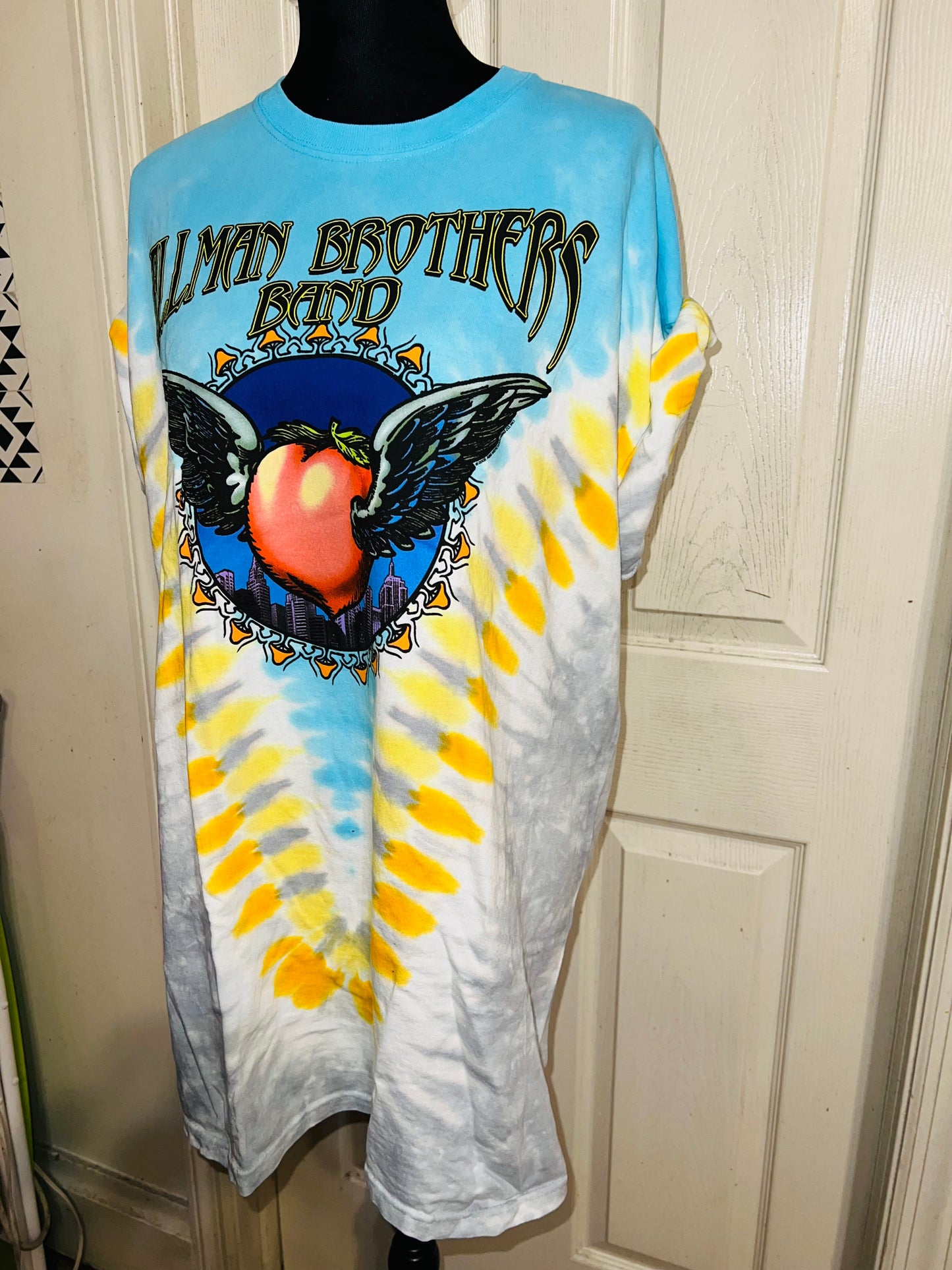 The Allman Brothers Band Double Sided Distressed Tee