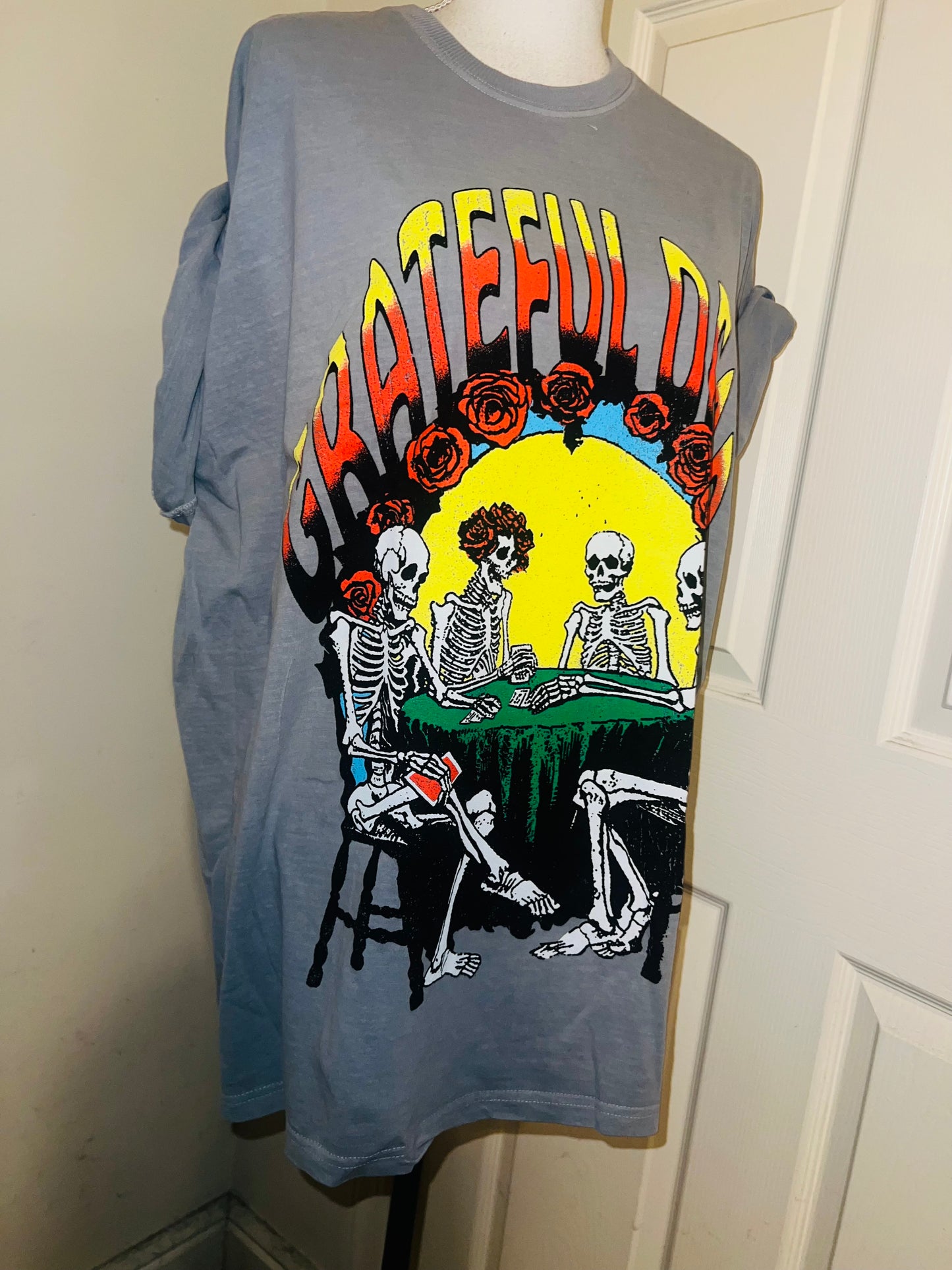 Grateful Dead Oversized Distressed Tee