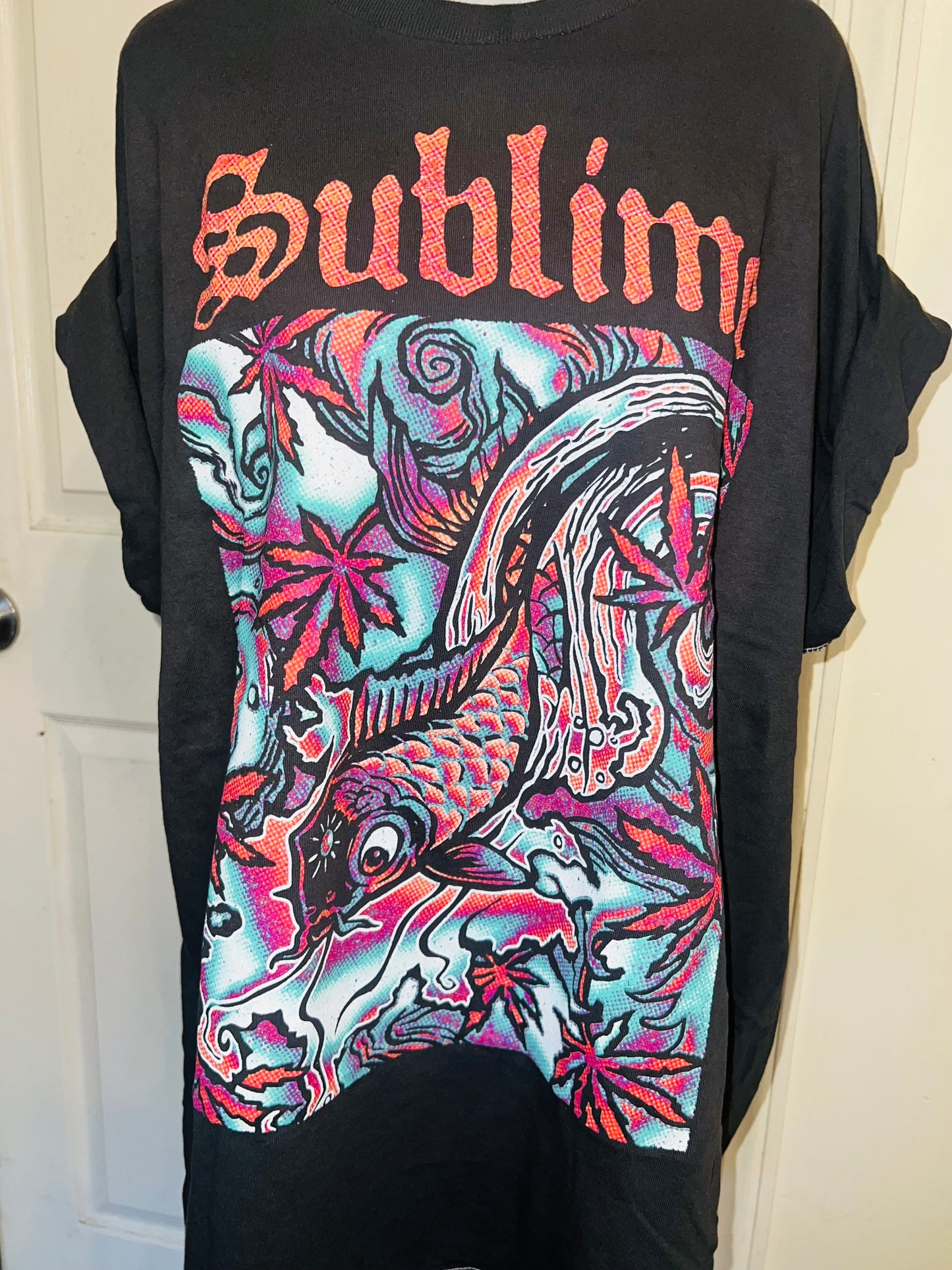 Sublime Oversized Distressed Tee