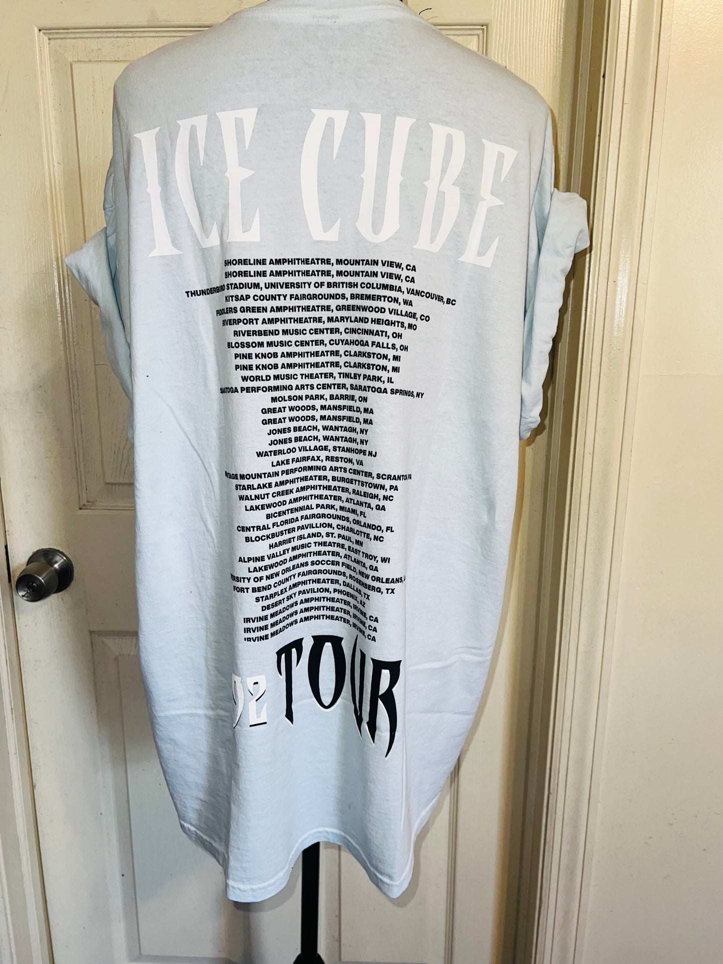 Ice Cube Double Sided Oversized Distressed Tee