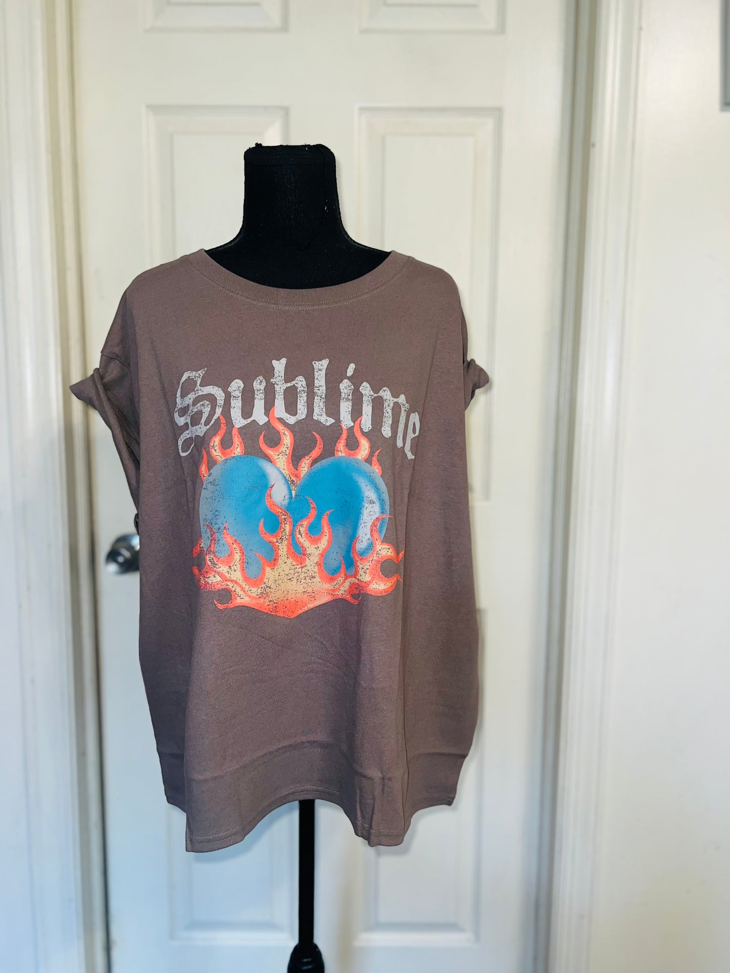 Sublime Oversized Distressed Tee