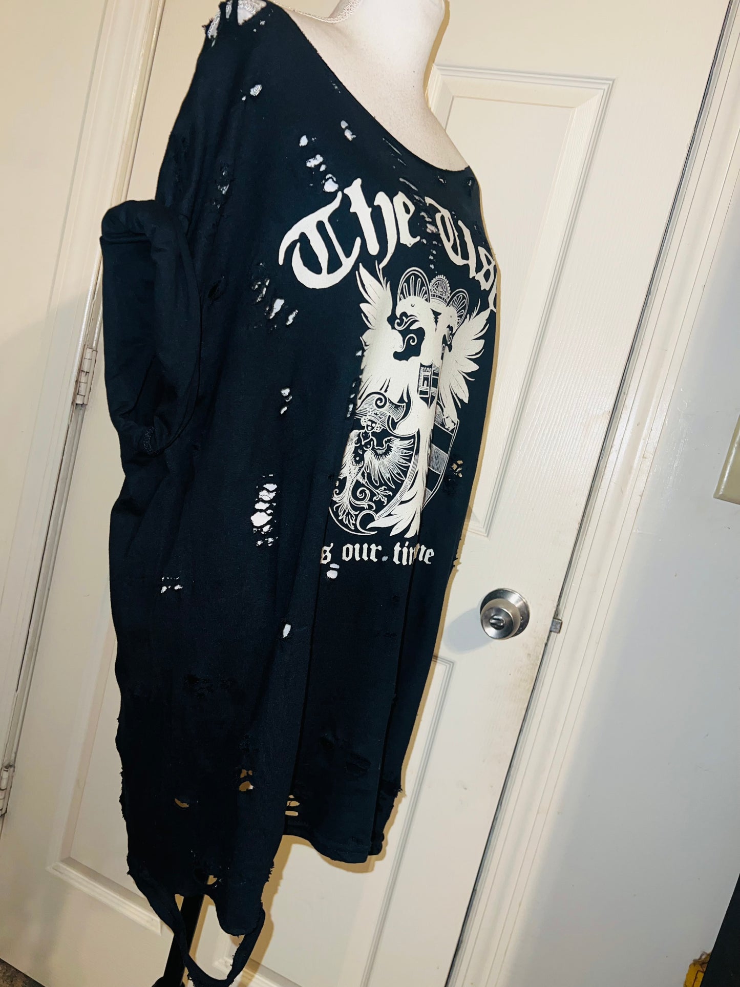 The Used Oversized Distressed Tee
