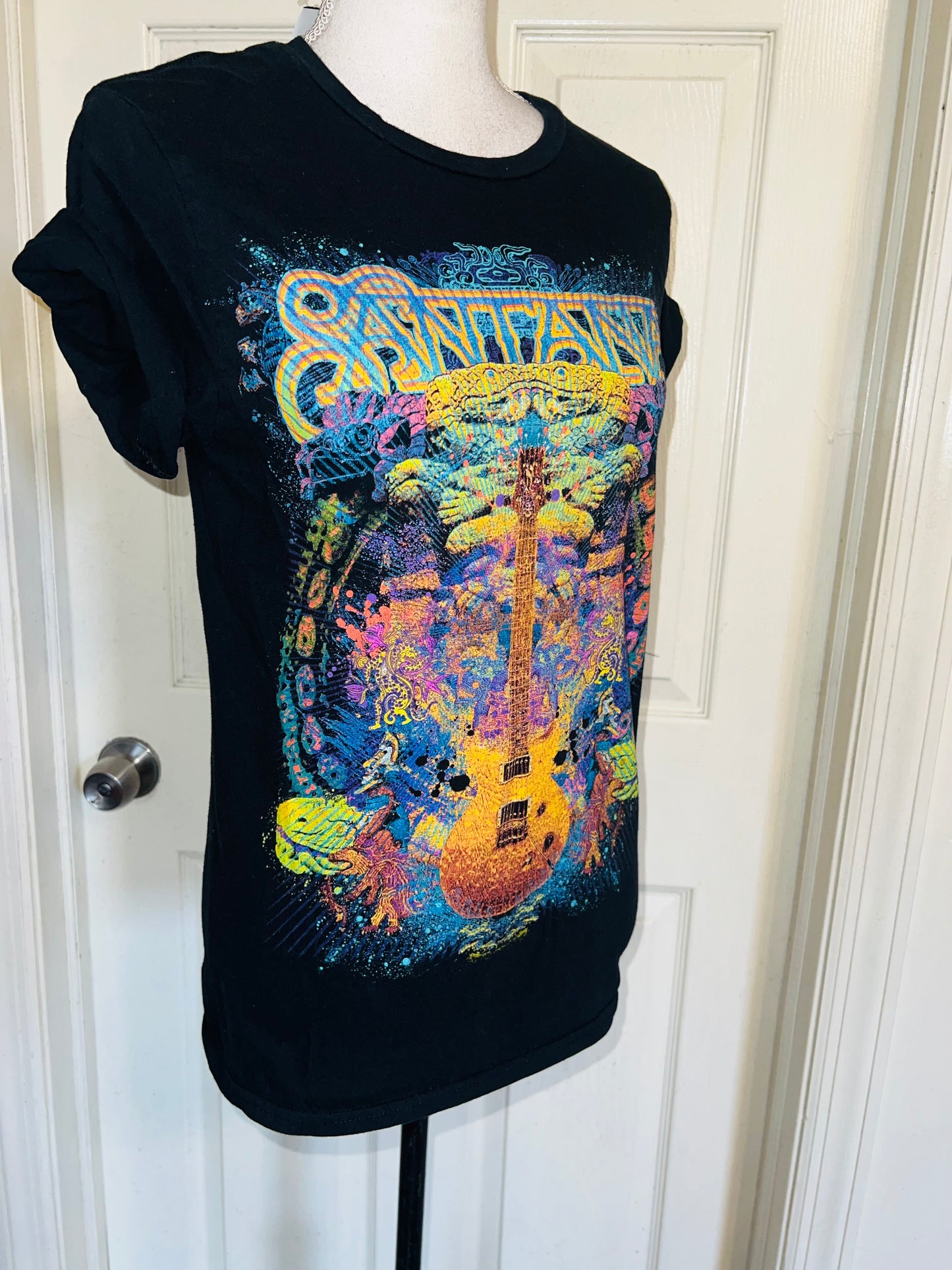 Santana Vintage Oversized Distressed Tee
