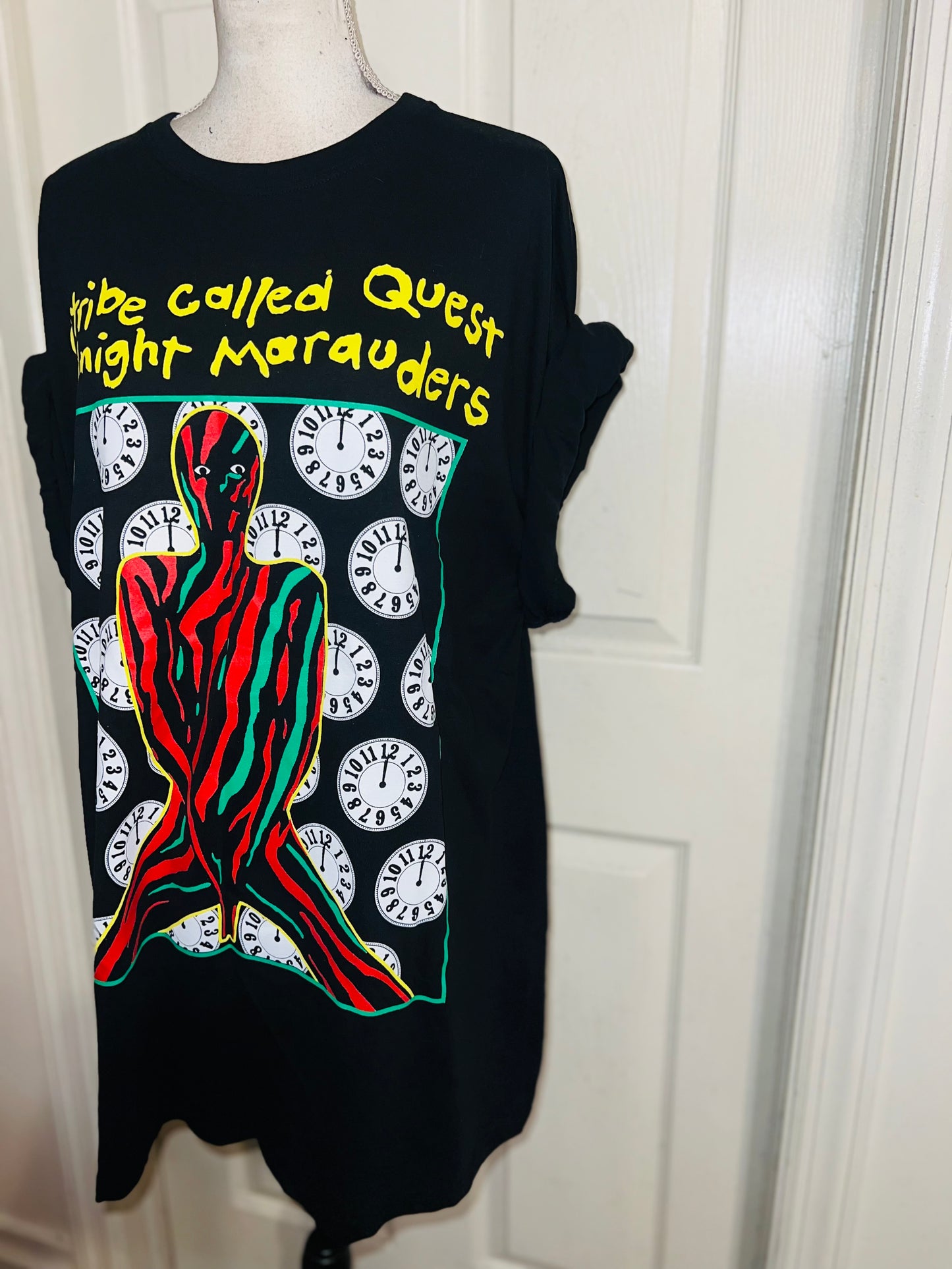 A Tribe Called Quest Oversized Distressed Tee