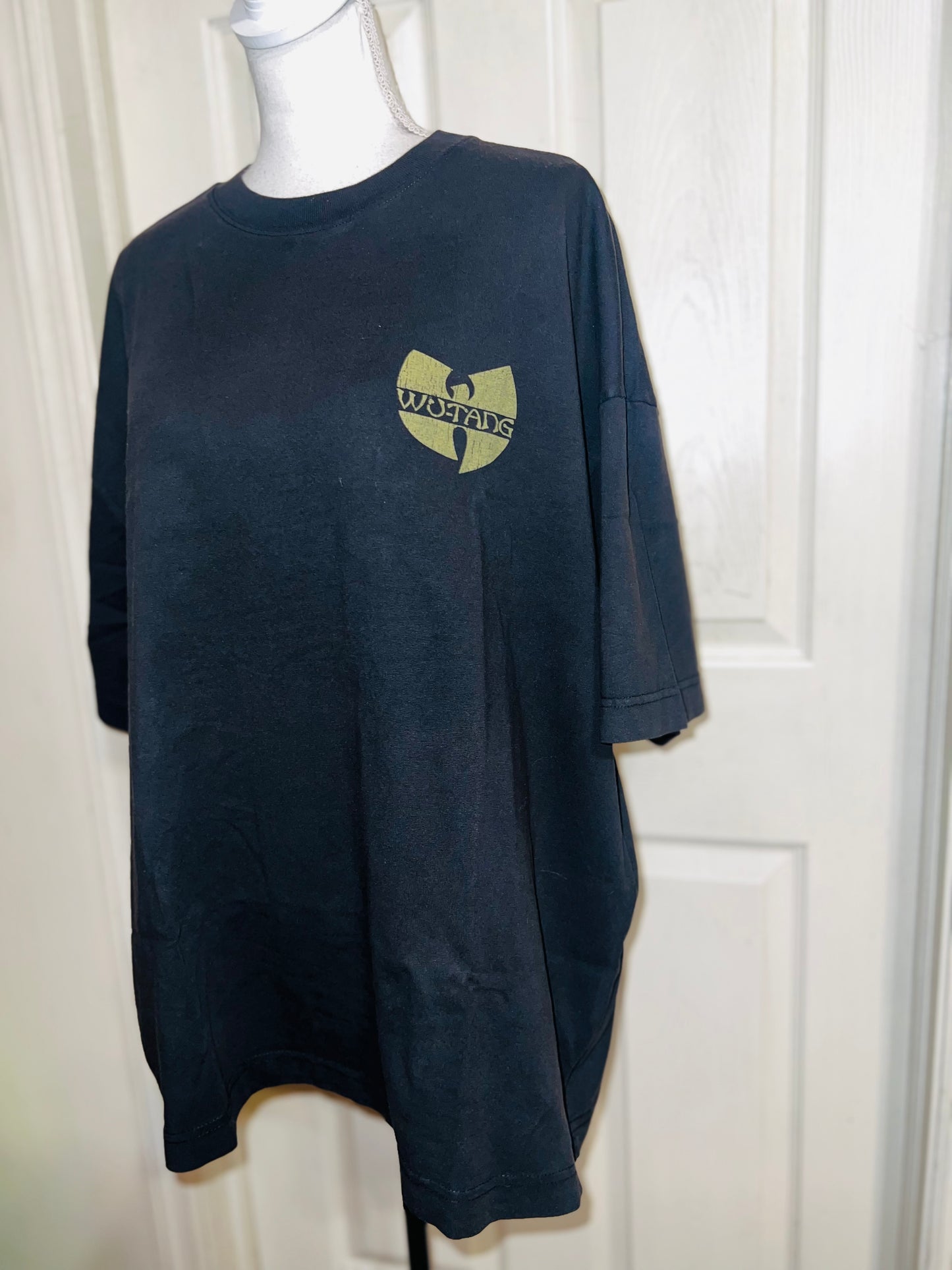 Wu-Tang Clan Double Sided Oversized Distressed Tee