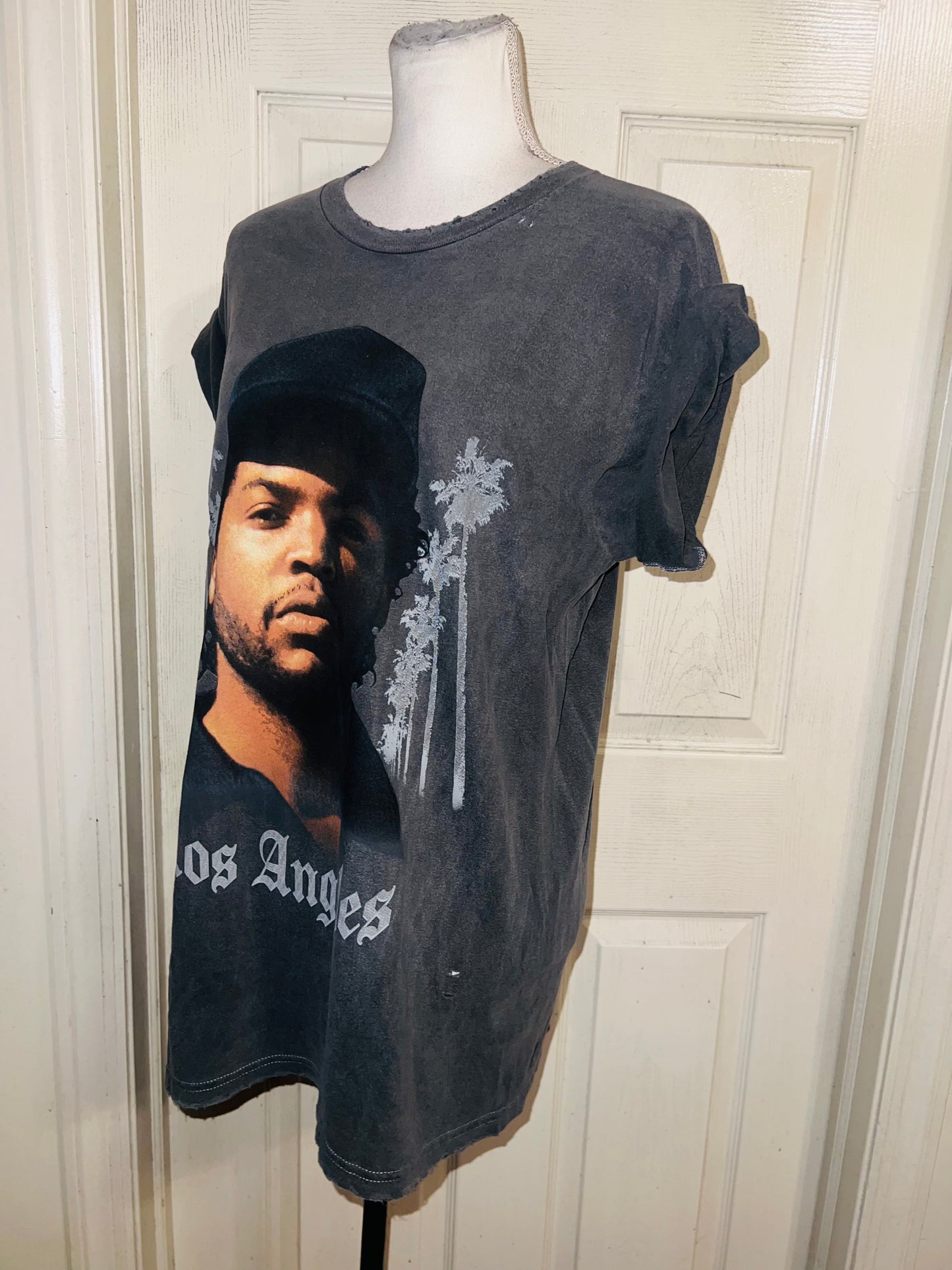 Boyz in The Hood Double Sided Oversized Distressed Tee