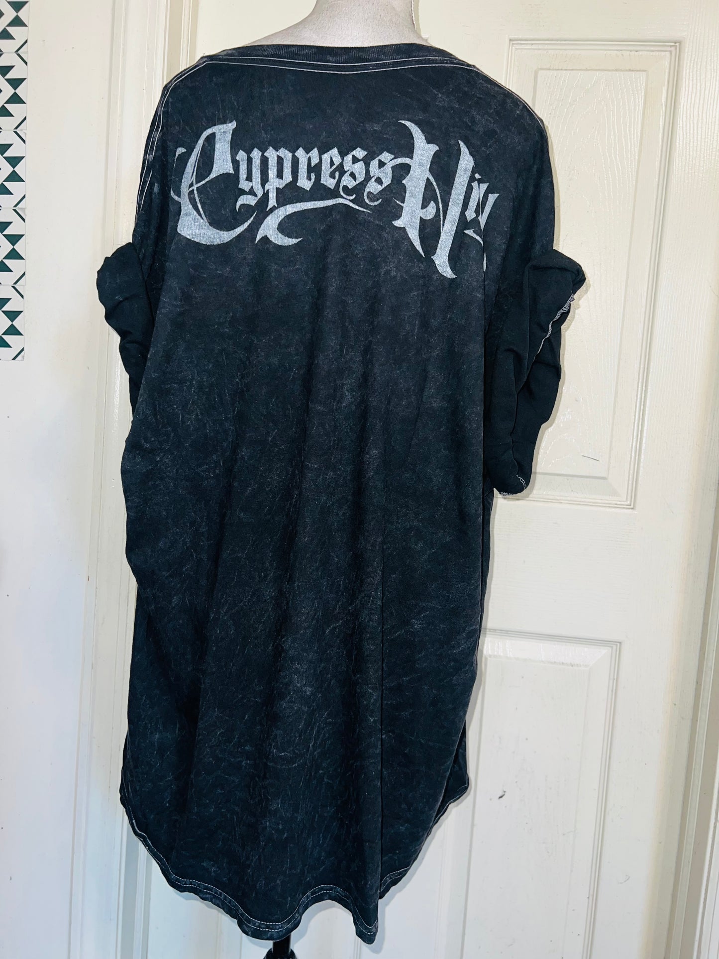 Cypress Hill Double Sided Oversized Distressed Tee