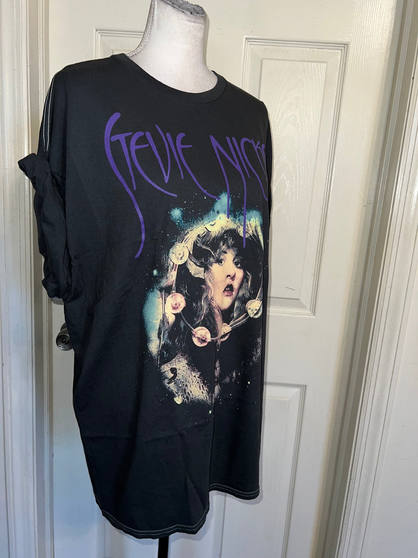Stevie Nicks Oversized Distressed Tee