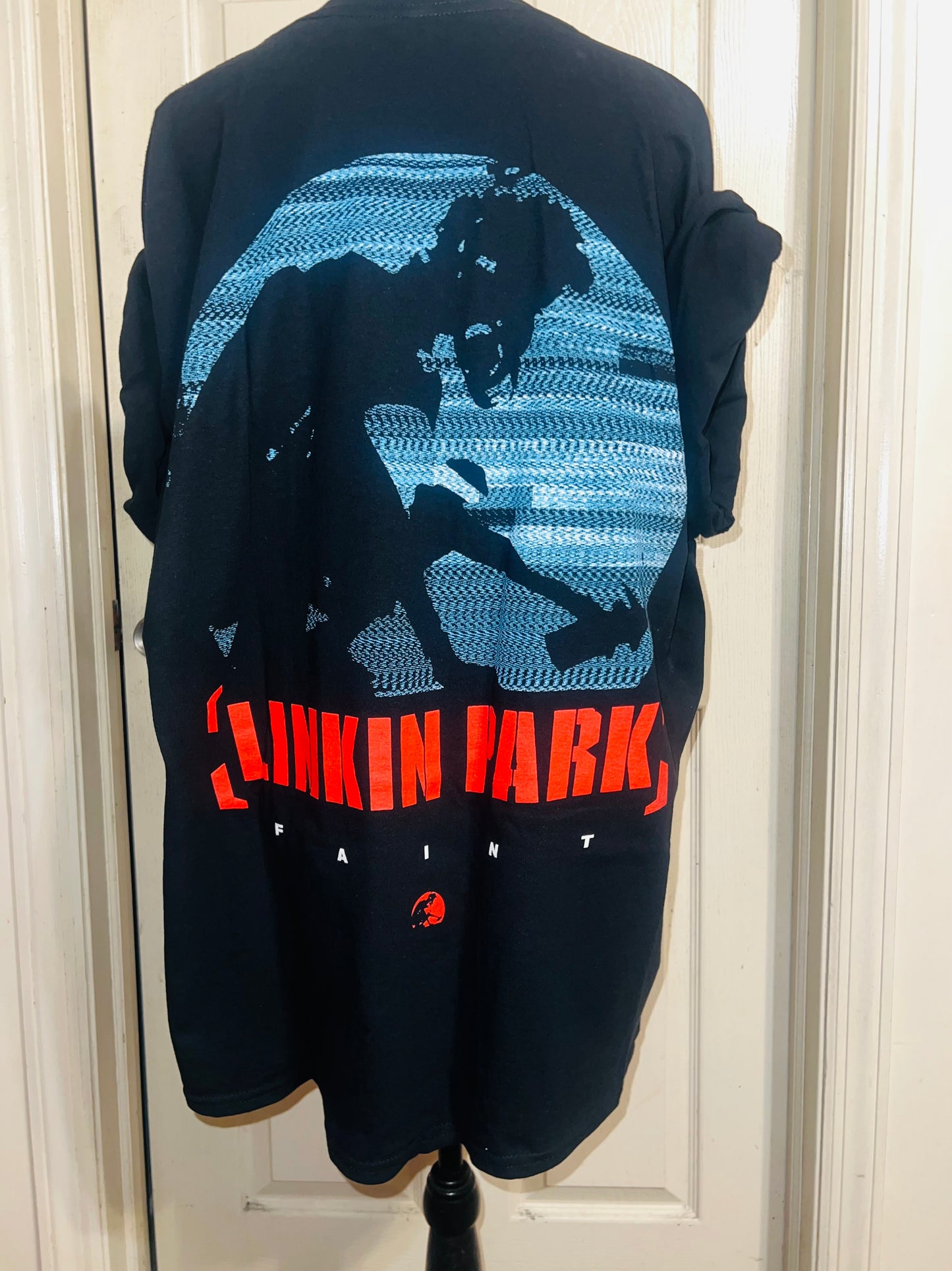 Linkin Park Double Sided Oversized Distressed Tee
