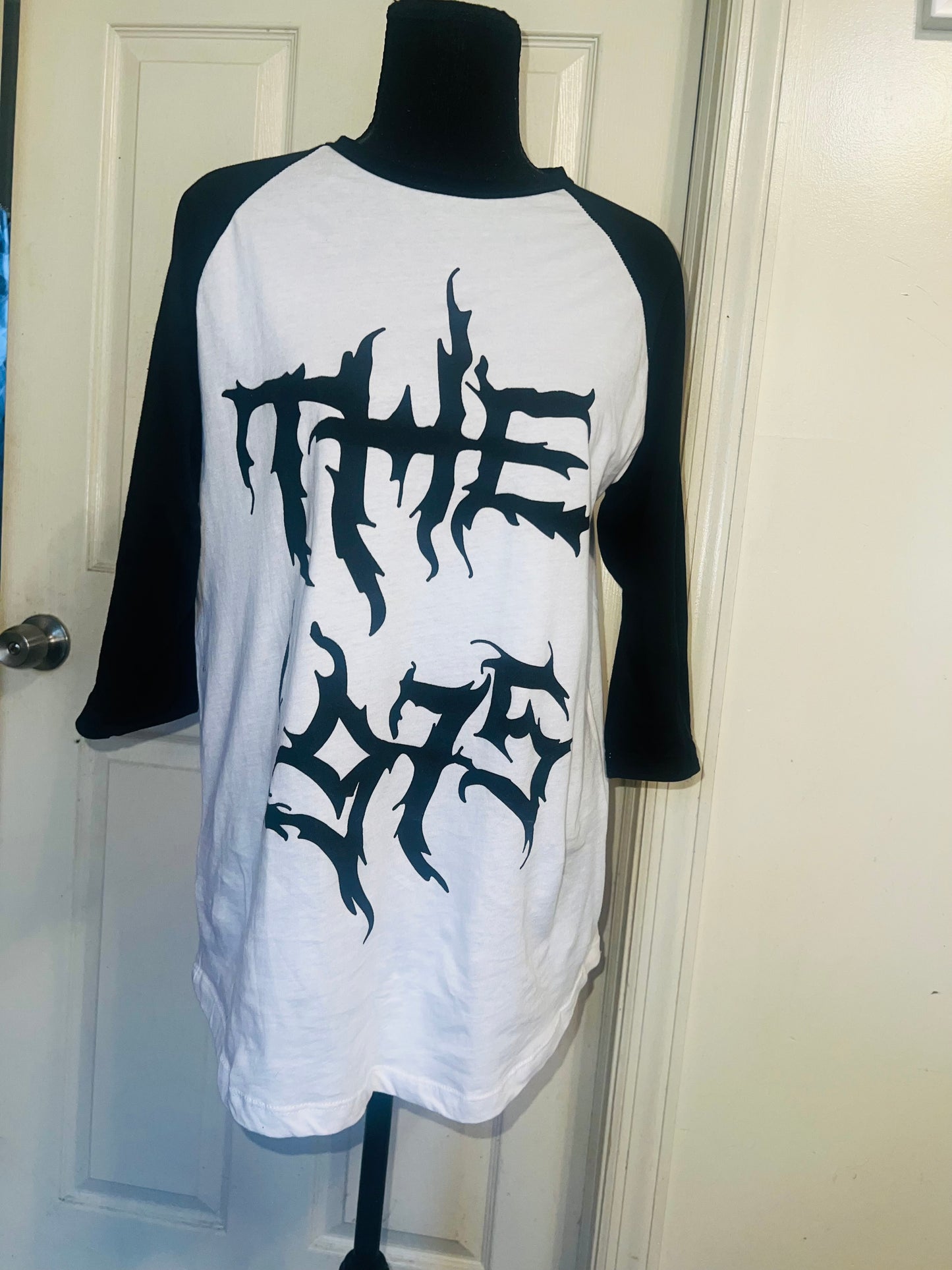 The 1975 Raglan Double Sided Oversized Tee (dates on back)
