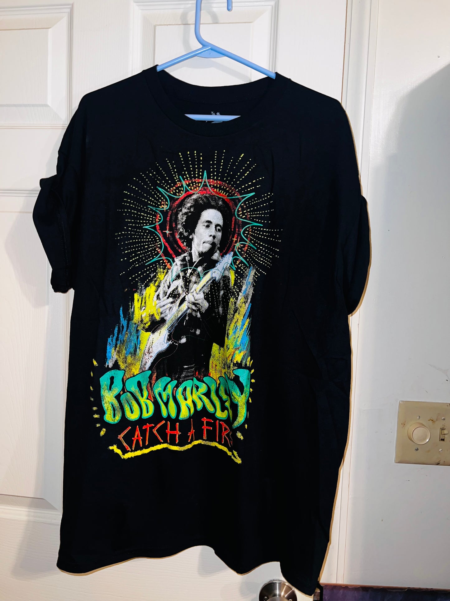 Bob Marley Double Sided Oversized Tee
