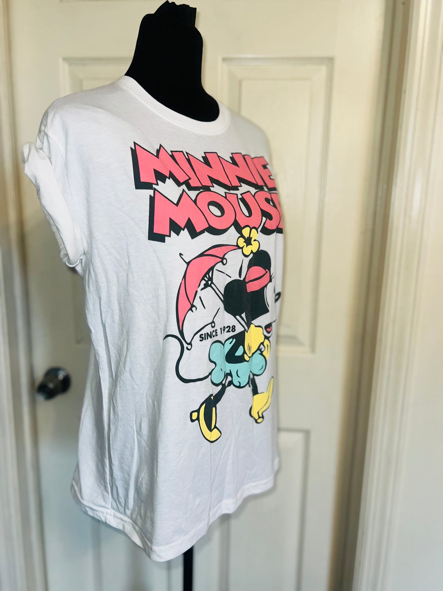 Minnie Mouse Distressed Tee