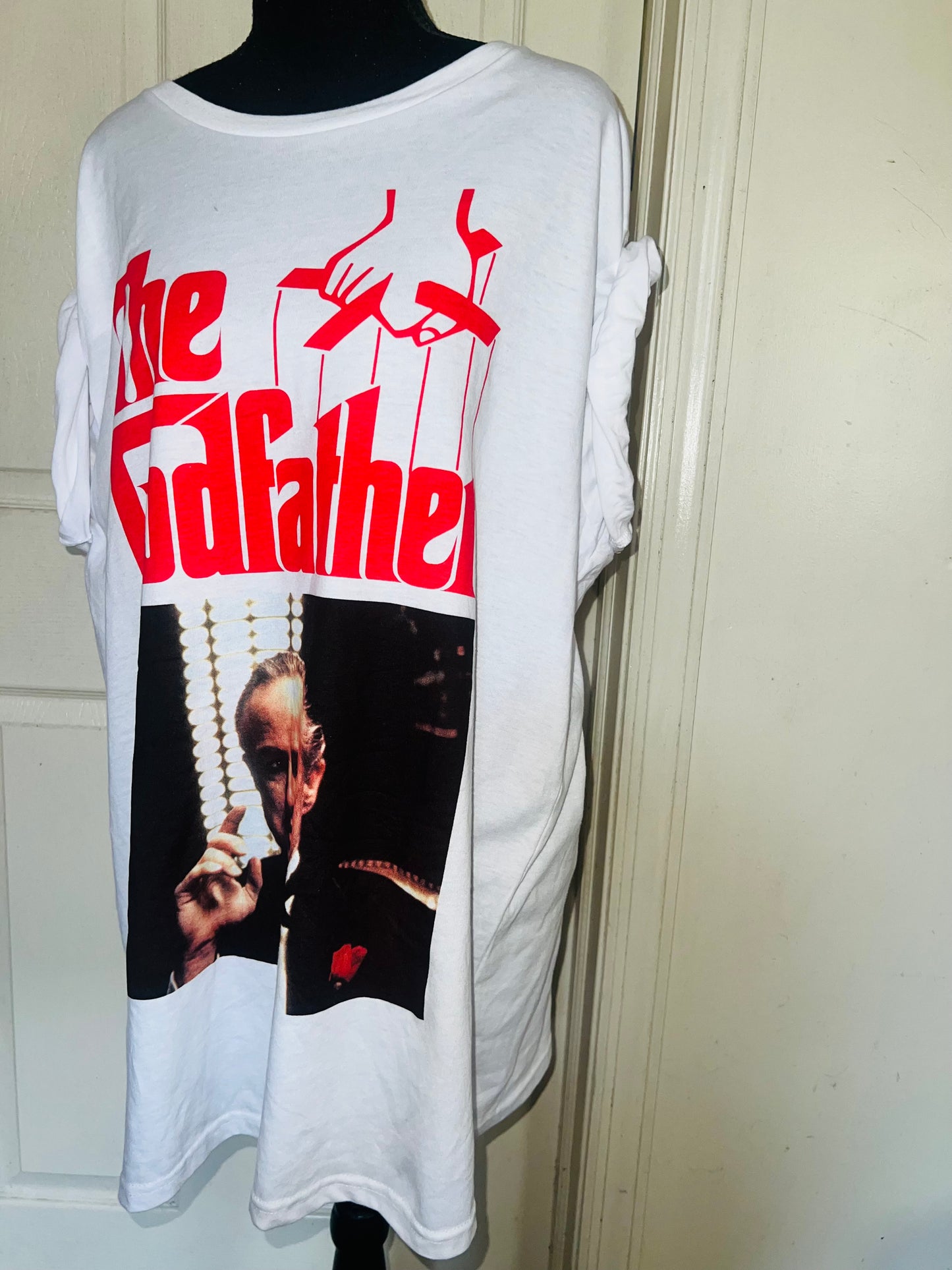 The Godfather Oversized Distressed Tee