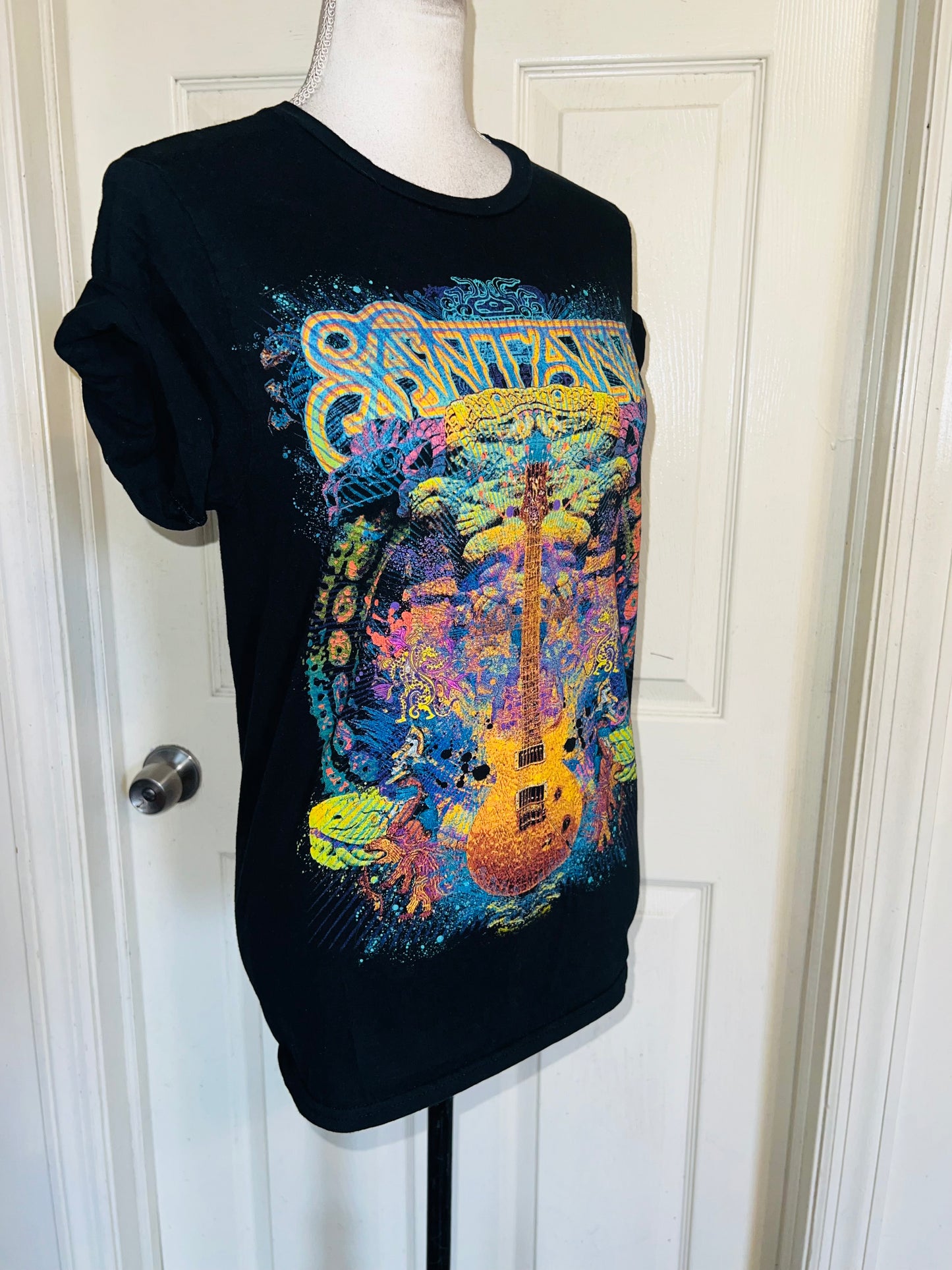 Santana Vintage Oversized Distressed Tee