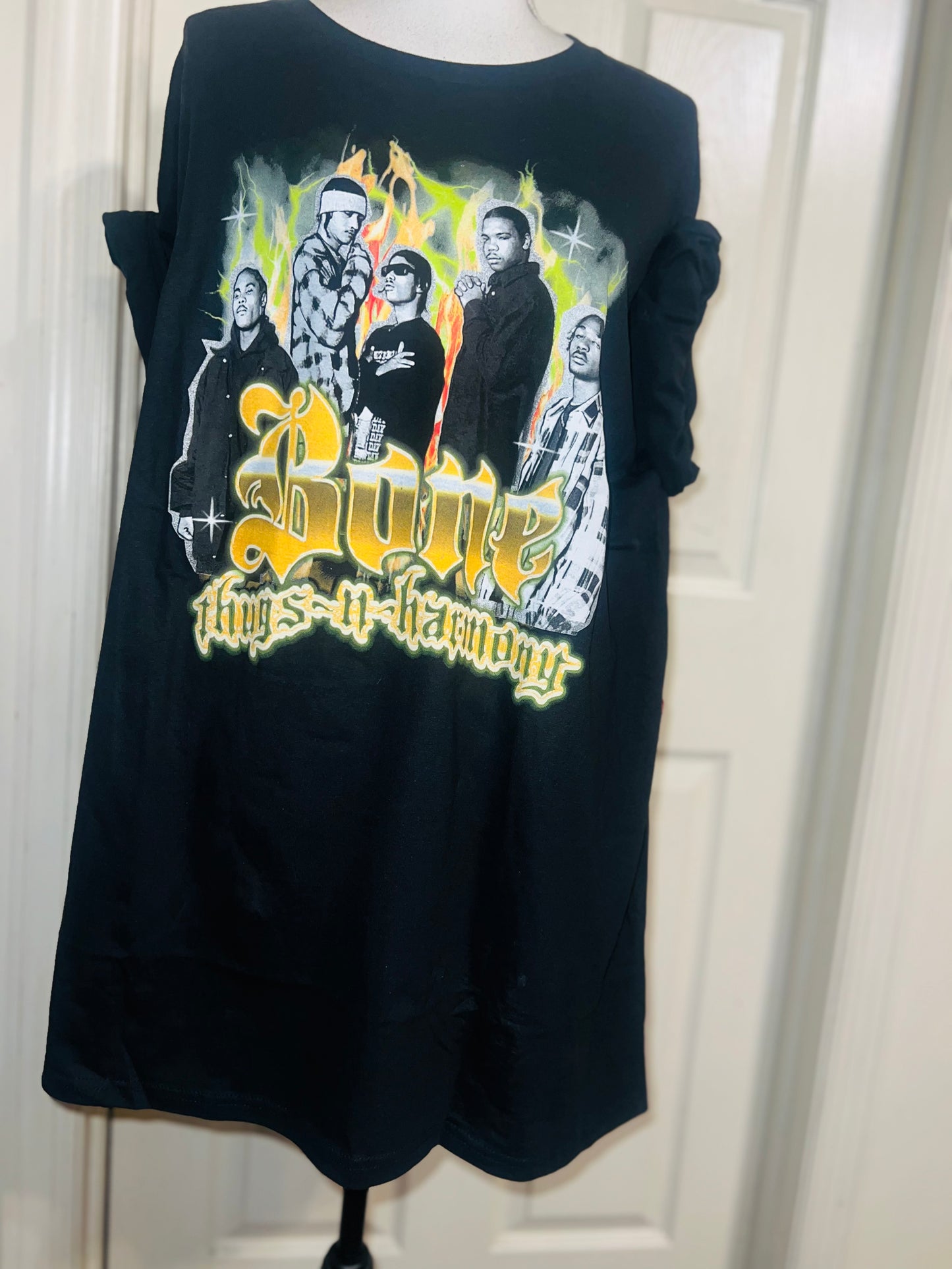 Bone Thugs n Harmony Oversized Distressed Tee