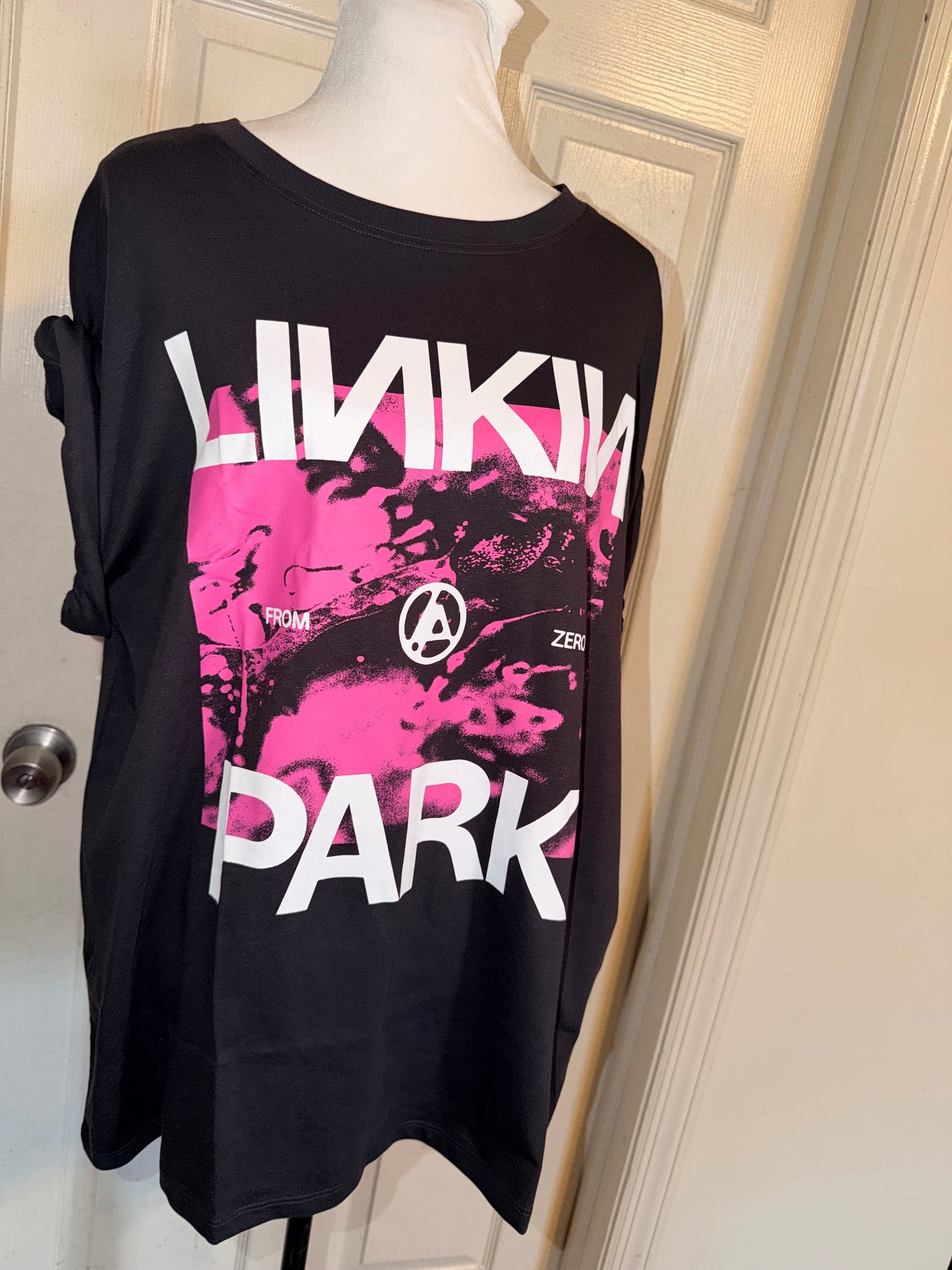Linkin Park Oversized Distressed Tee