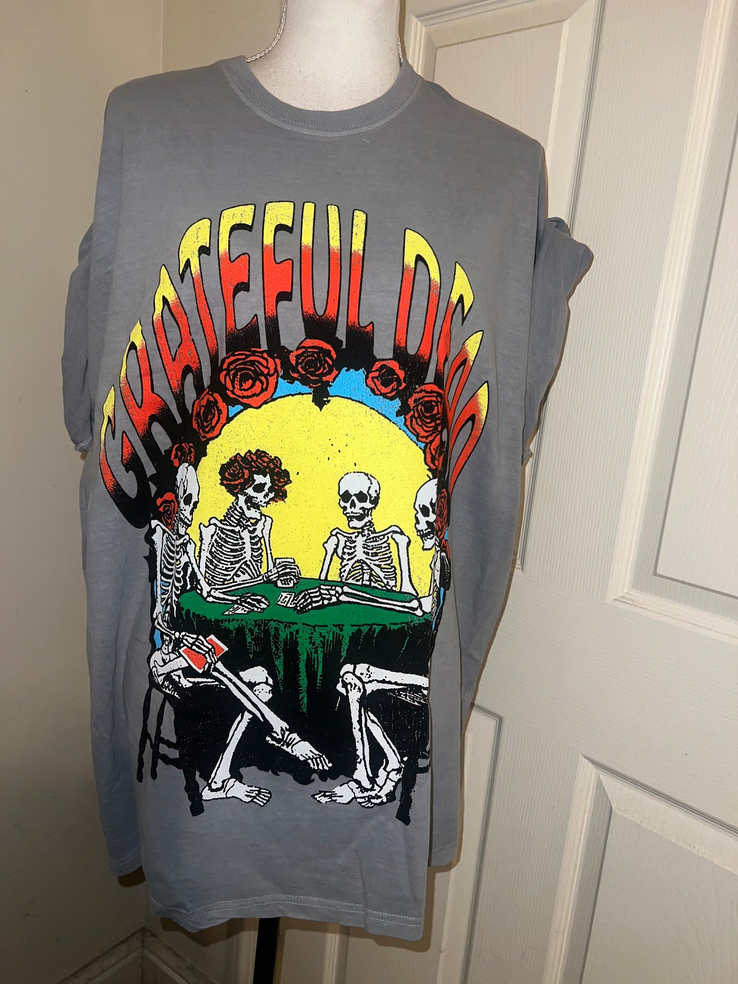 Grateful Dead Oversized Distressed Tee
