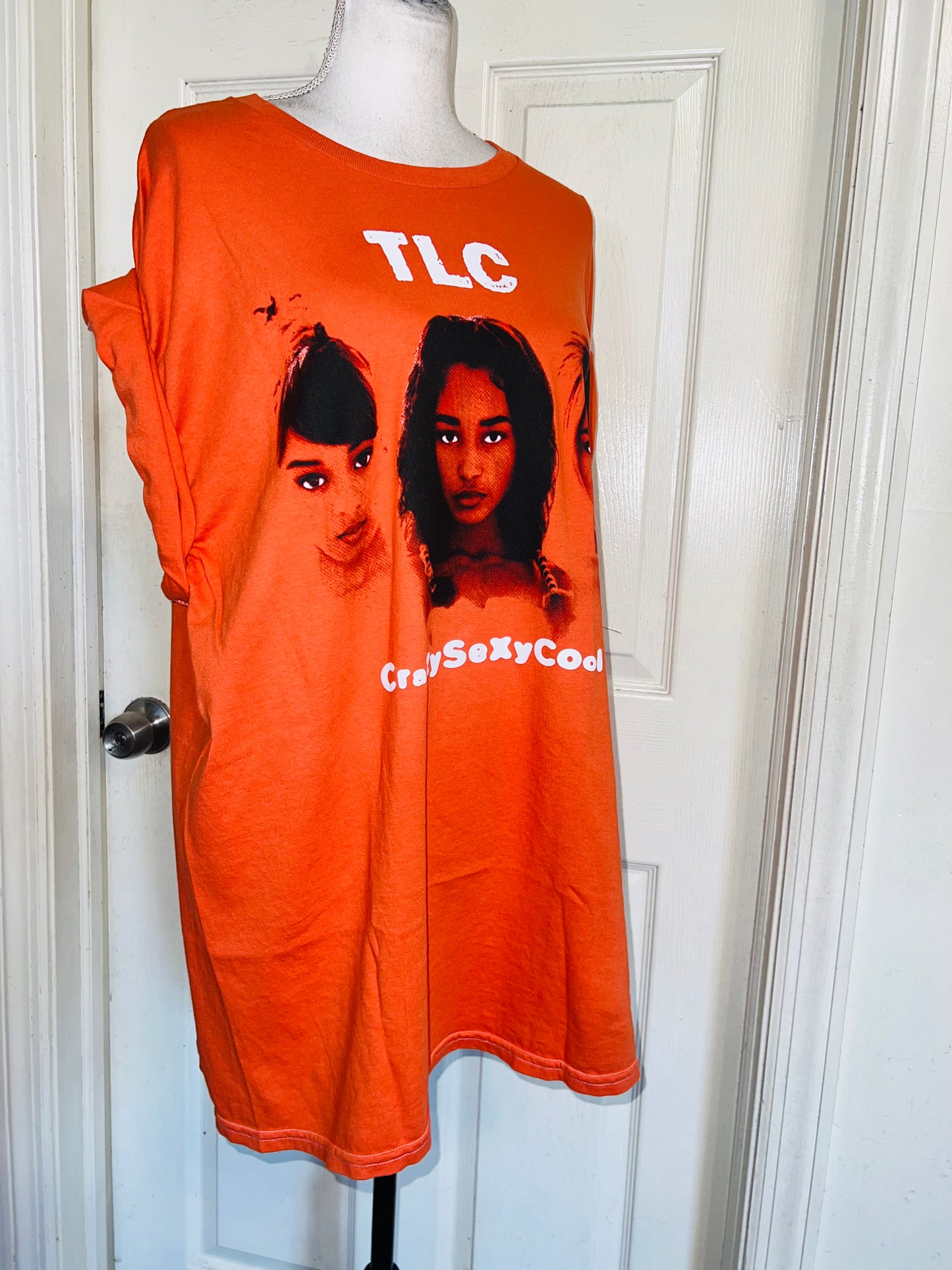 TLC Oversized Distressed Tee