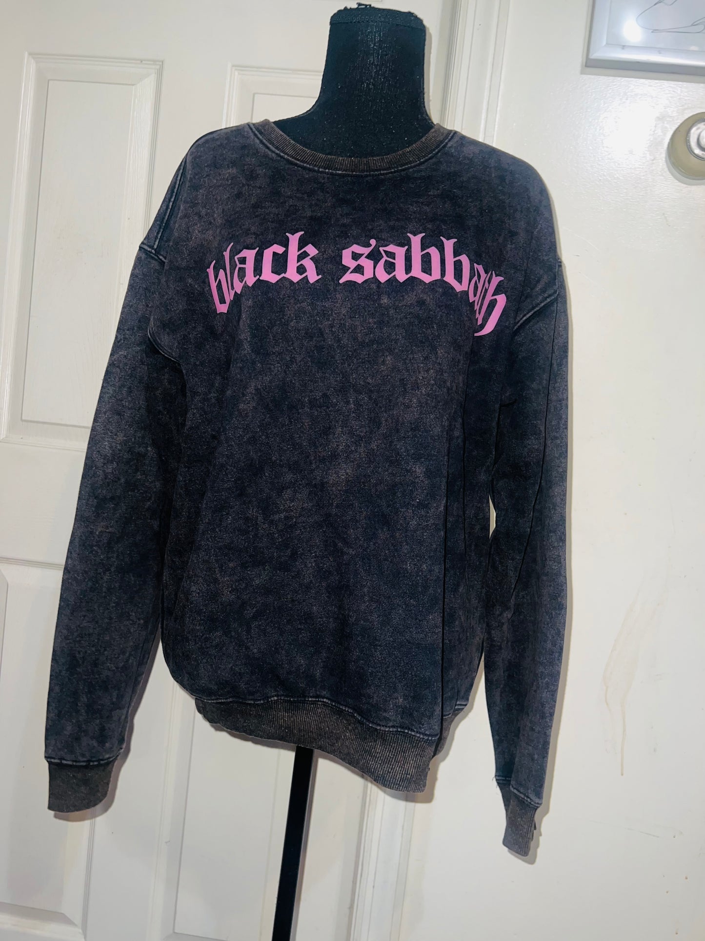Black Sabbath Double Sided Oversized Sweatshirt