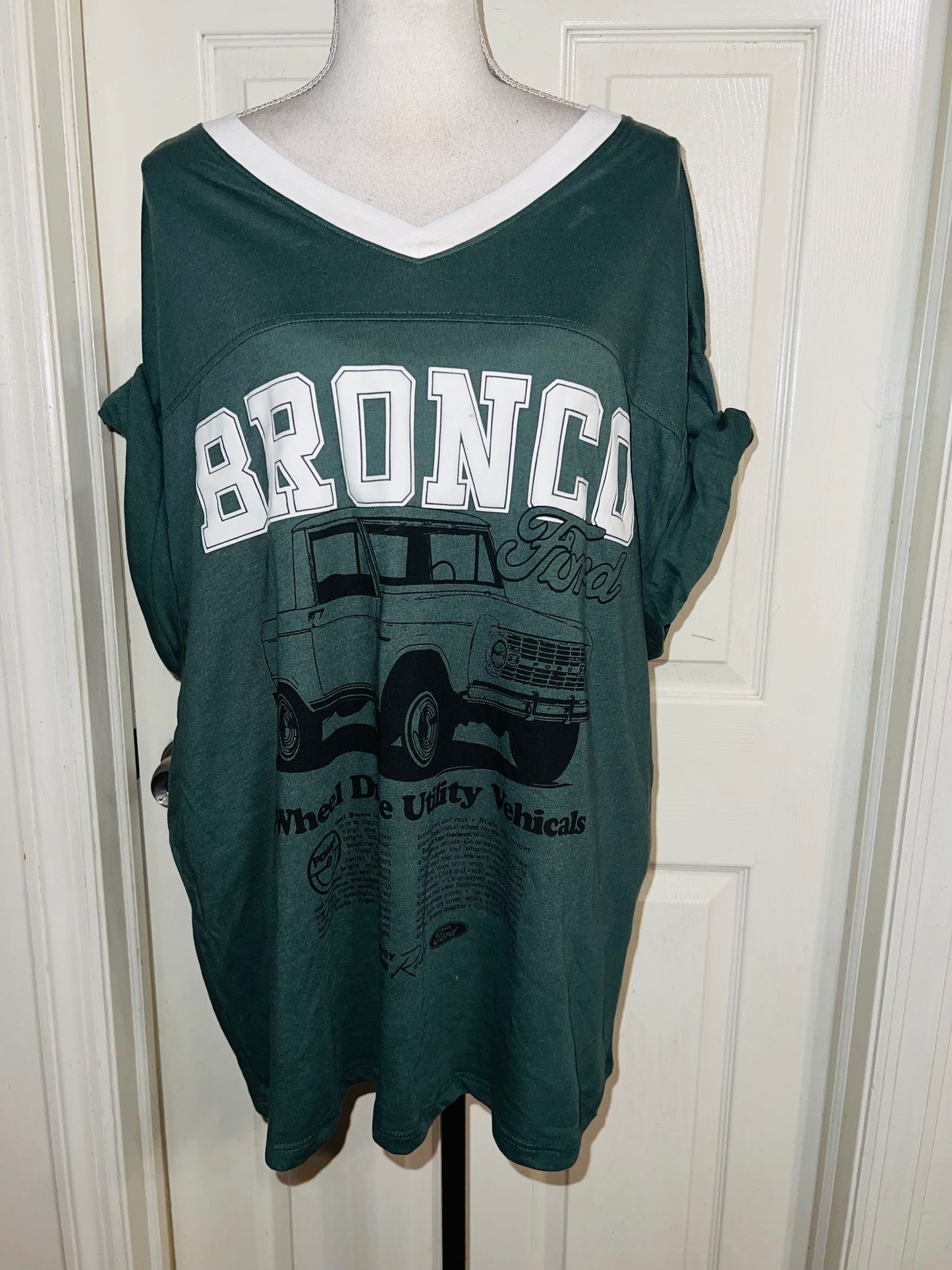 Ford Bronco Oversized Distressed Tee