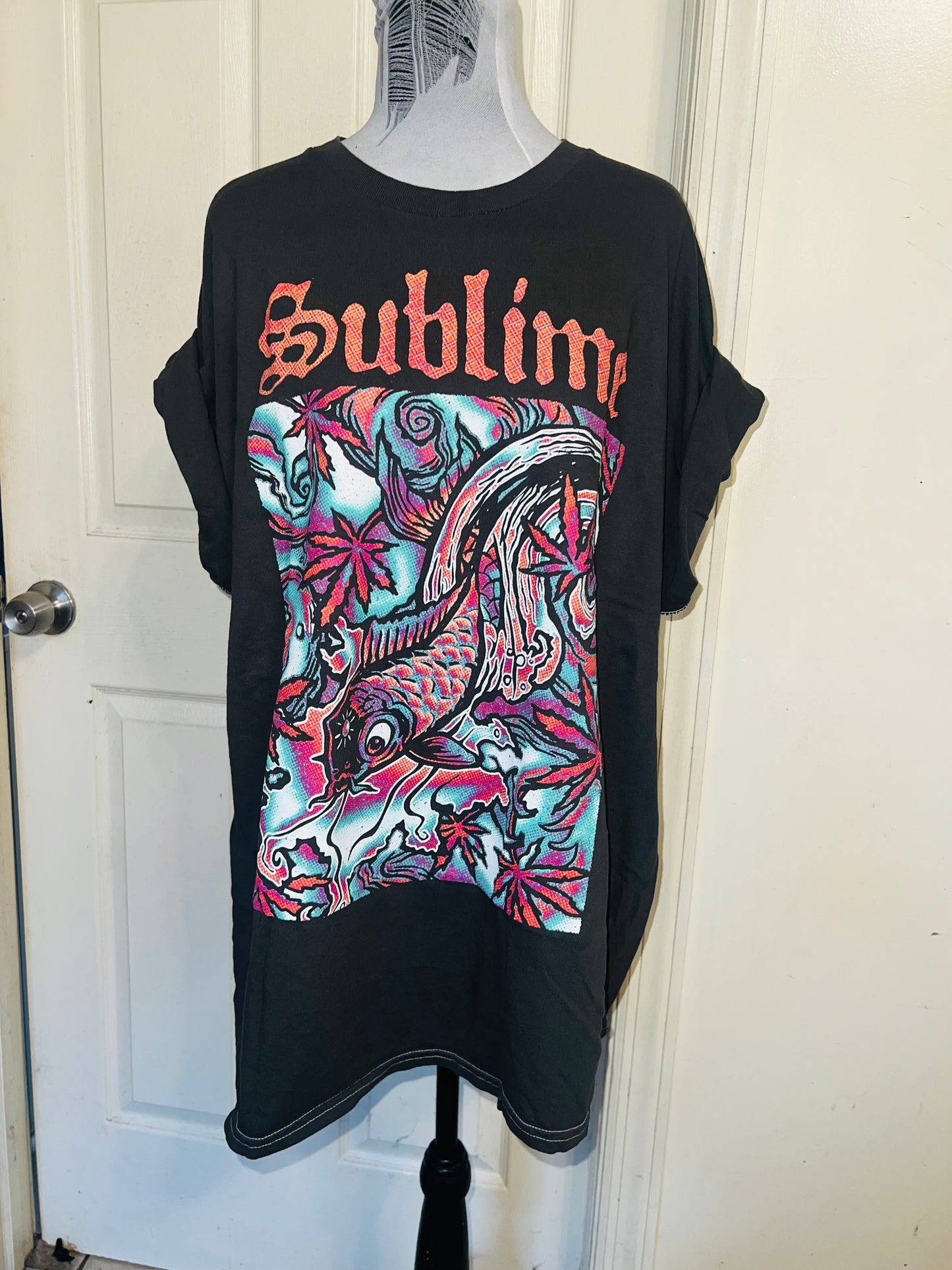 Sublime Oversized Distressed Tee
