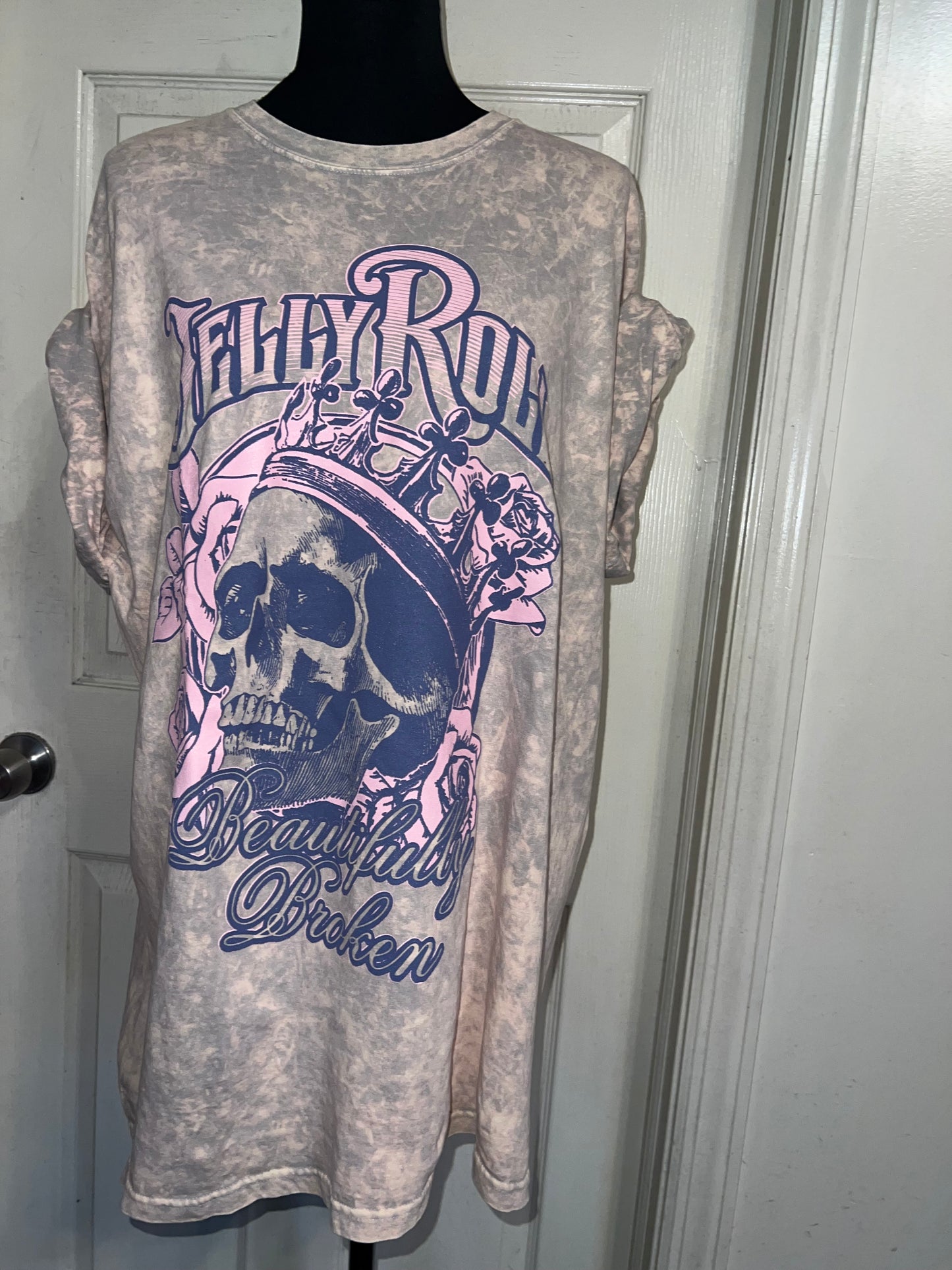Jelly Roll Oversized Distressed Tee