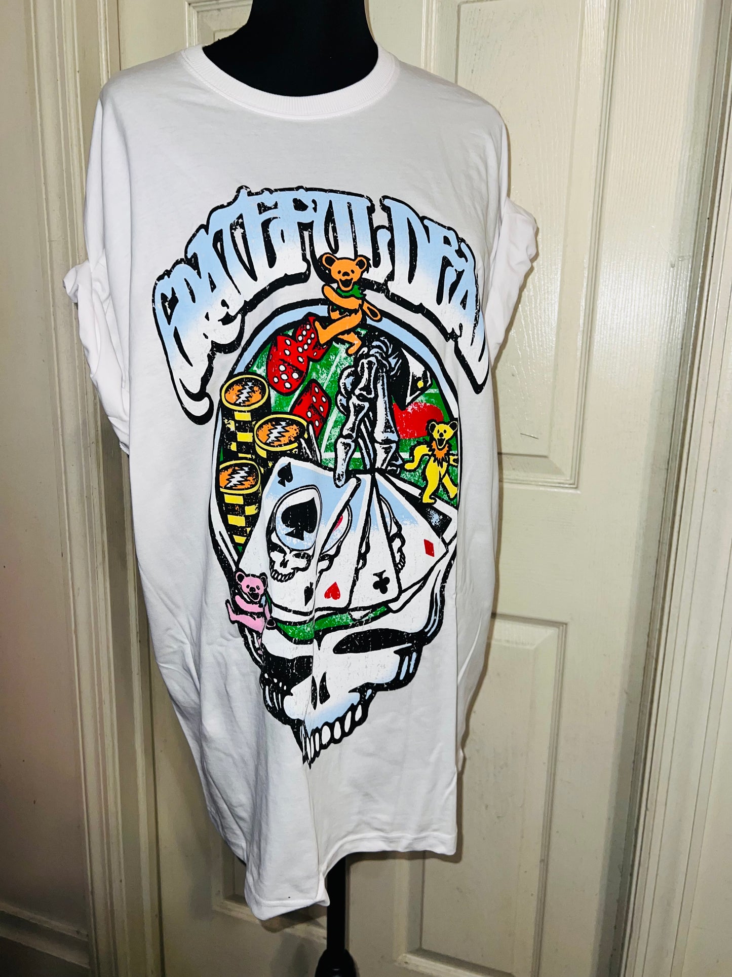 Grateful Dead Oversized Distressed Tee