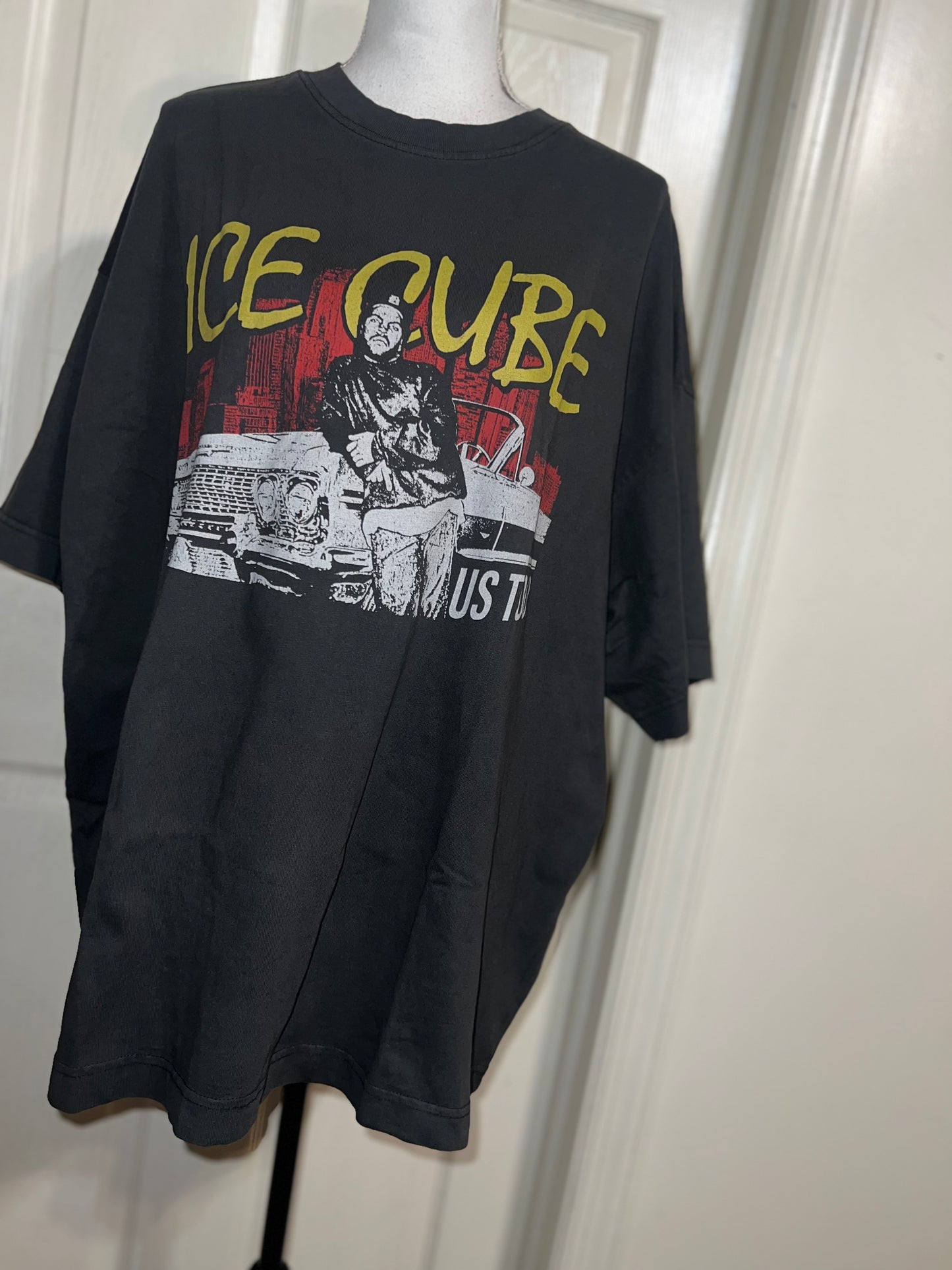 Ice Cube Double Sided Oversized Distressed Tee